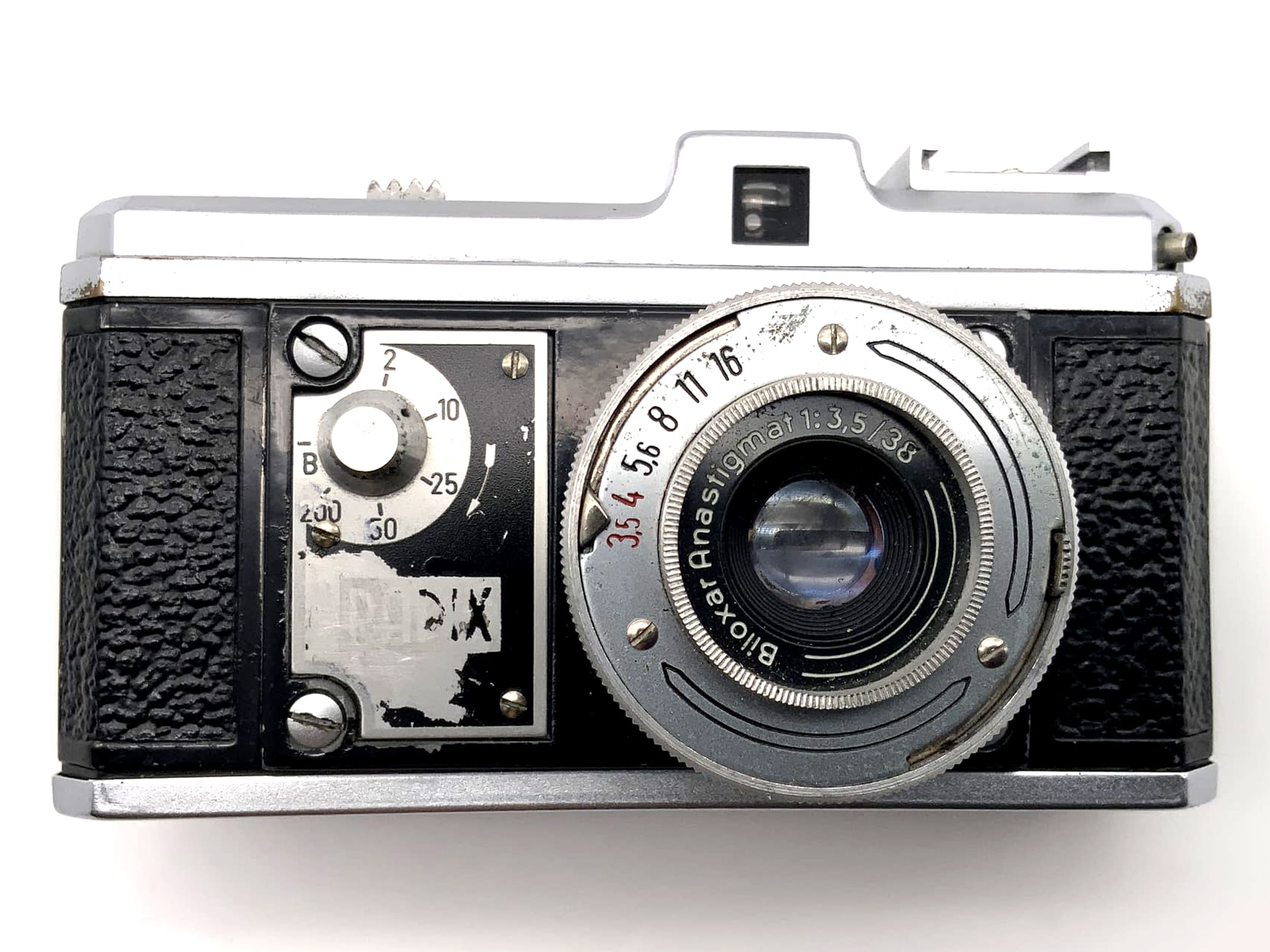 Bilora Radix viewfinder camera with Biloxar Anastigmat 38mm 1:3.5 35mm compact camera