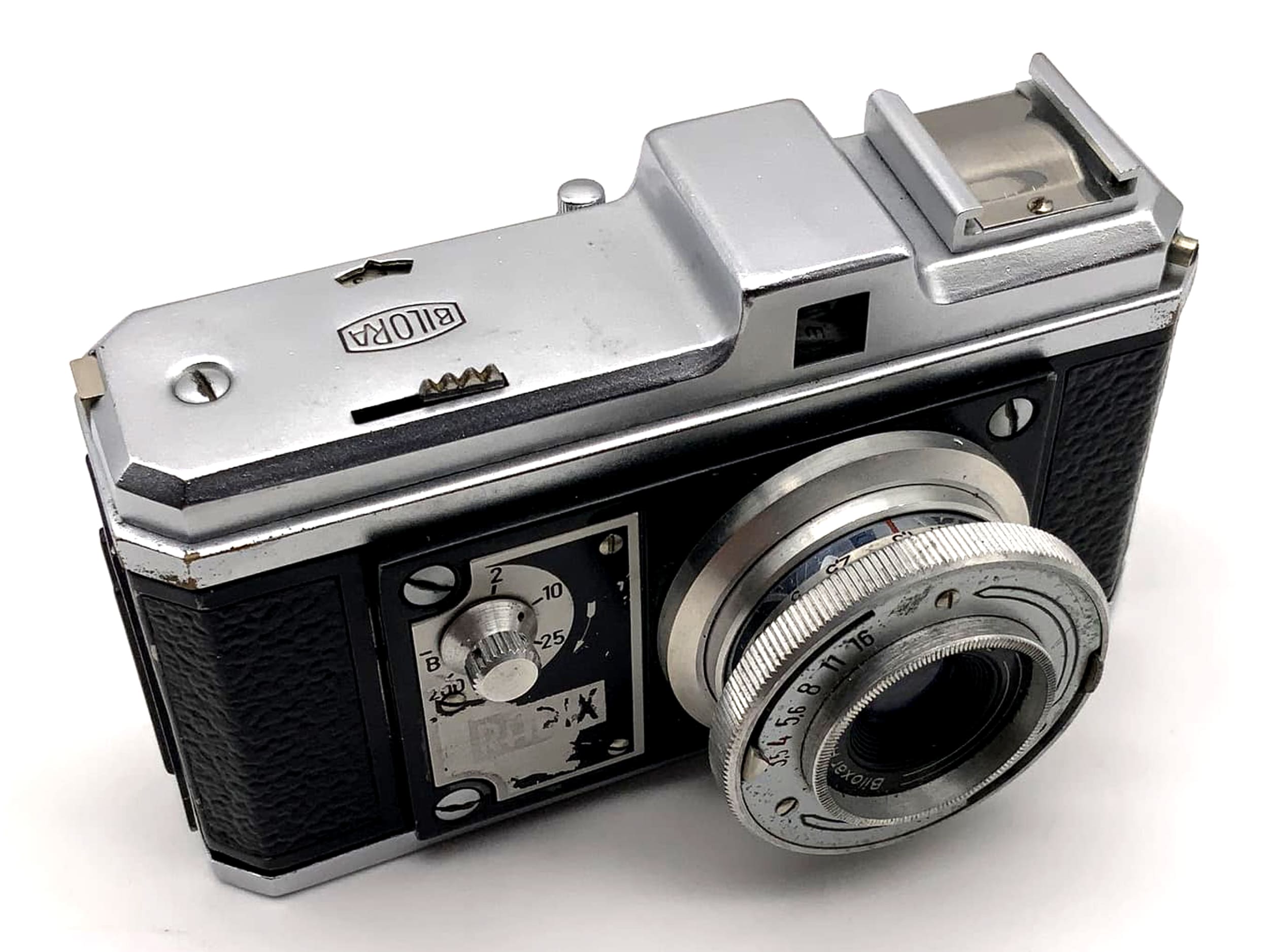 Bilora Radix viewfinder camera with Biloxar Anastigmat 38mm 1:3.5 35mm compact camera