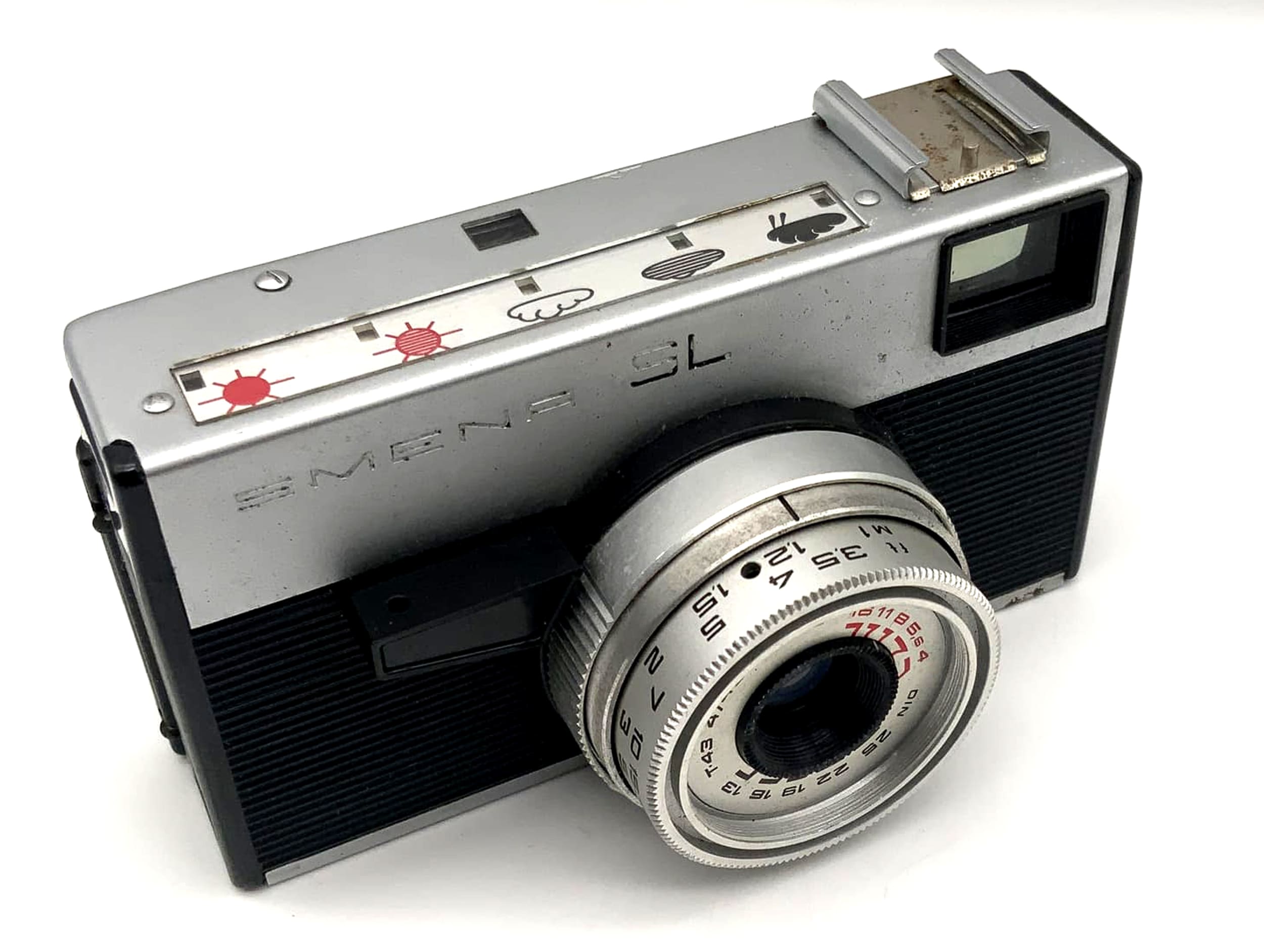 Cmeha Smena SL viewfinder camera with 40mm 1:4 35mm compact camera