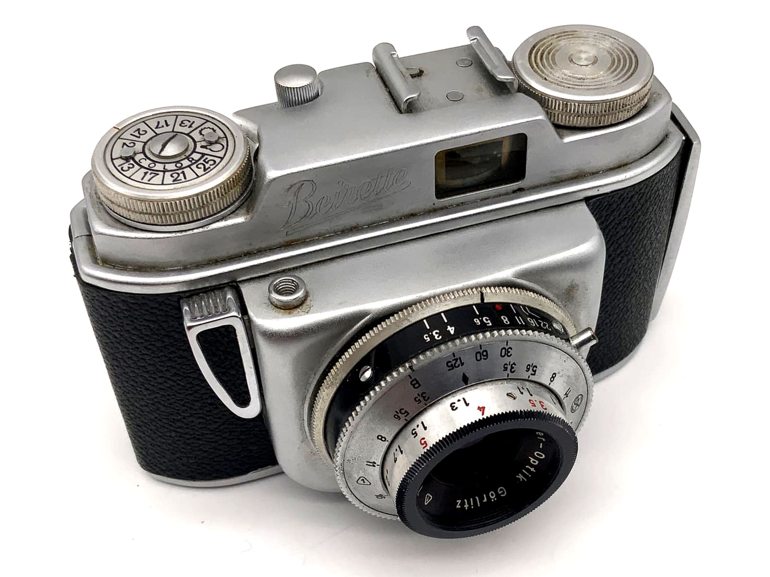 Beier Junior II rangefinder camera with Trioplan 45mm 1:3.5 35mm Beirette 2