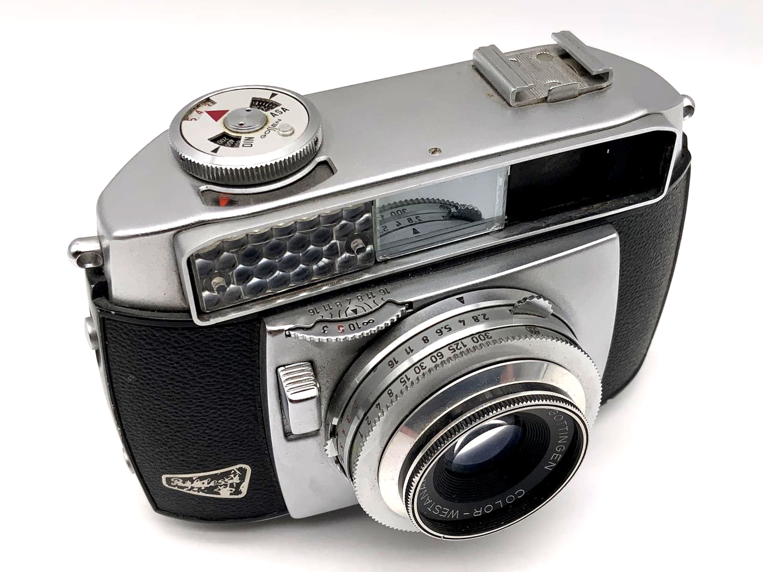 Balda Baldessa 1b viewfinder camera with Westanar 45mm 1:2.8 35mm Ib color lens