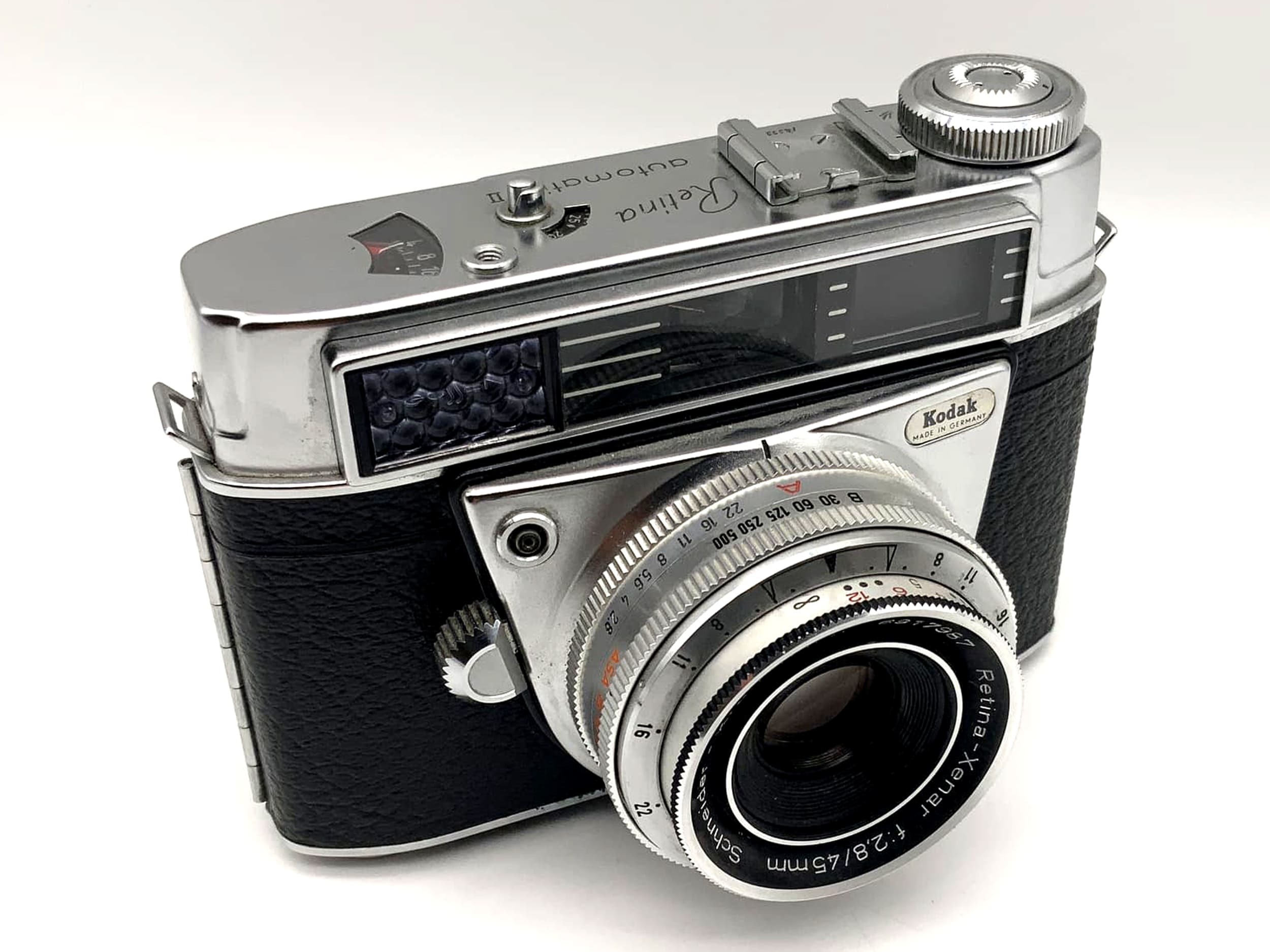 Kodak Retina automatic II viewfinder camera with Retina Xenar 45mm 1:2.8 35mm Compur