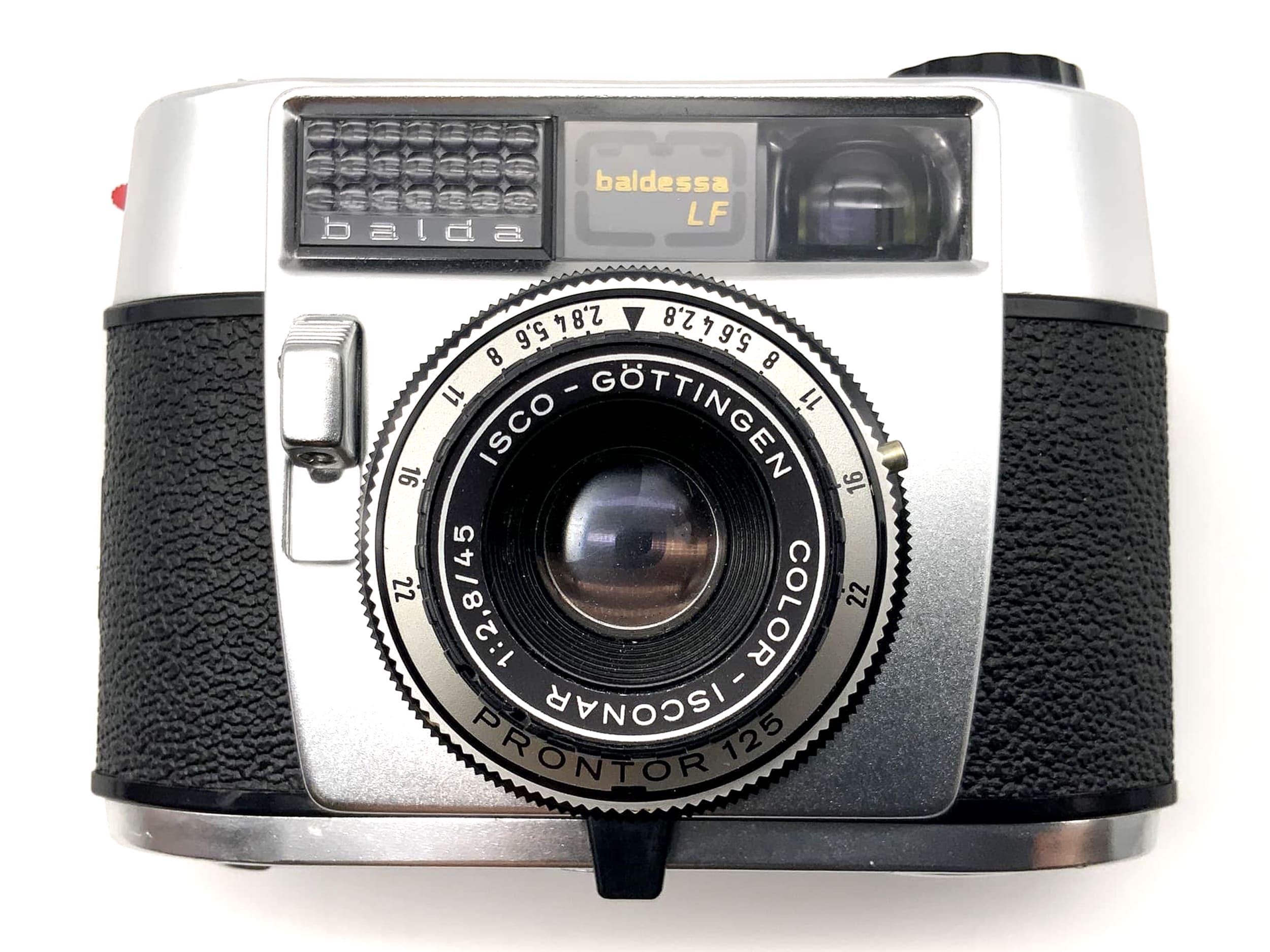 Balda Baldessa LF viewfinder camera with Isconar 45mm 1:2.8 35mm compact camera