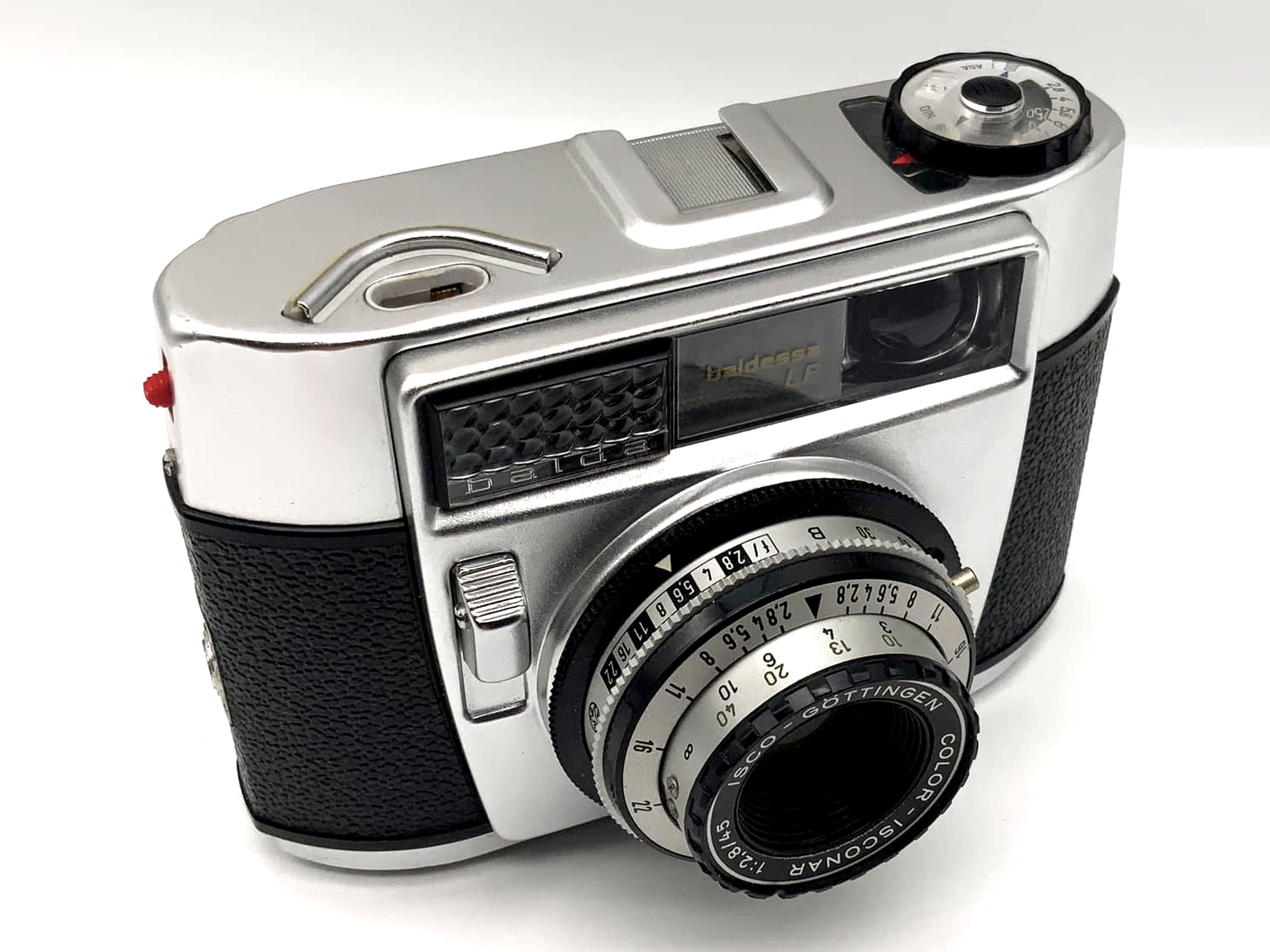 Balda Baldessa LF viewfinder camera with Isconar 45mm 1:2.8 35mm compact camera