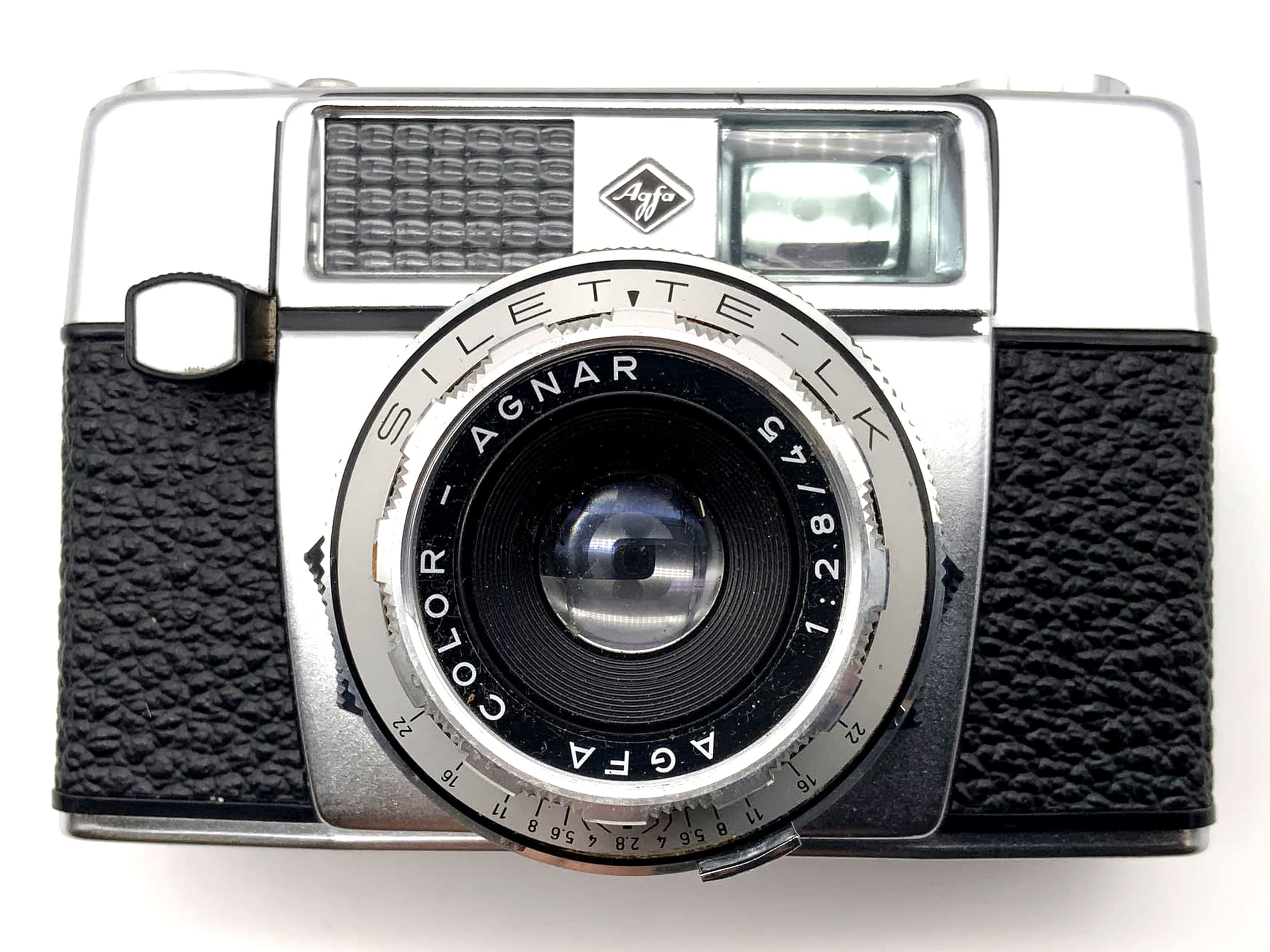 Agfa Silette-LK viewfinder camera with Agnar 45mm 1:2.8 35mm compact camera