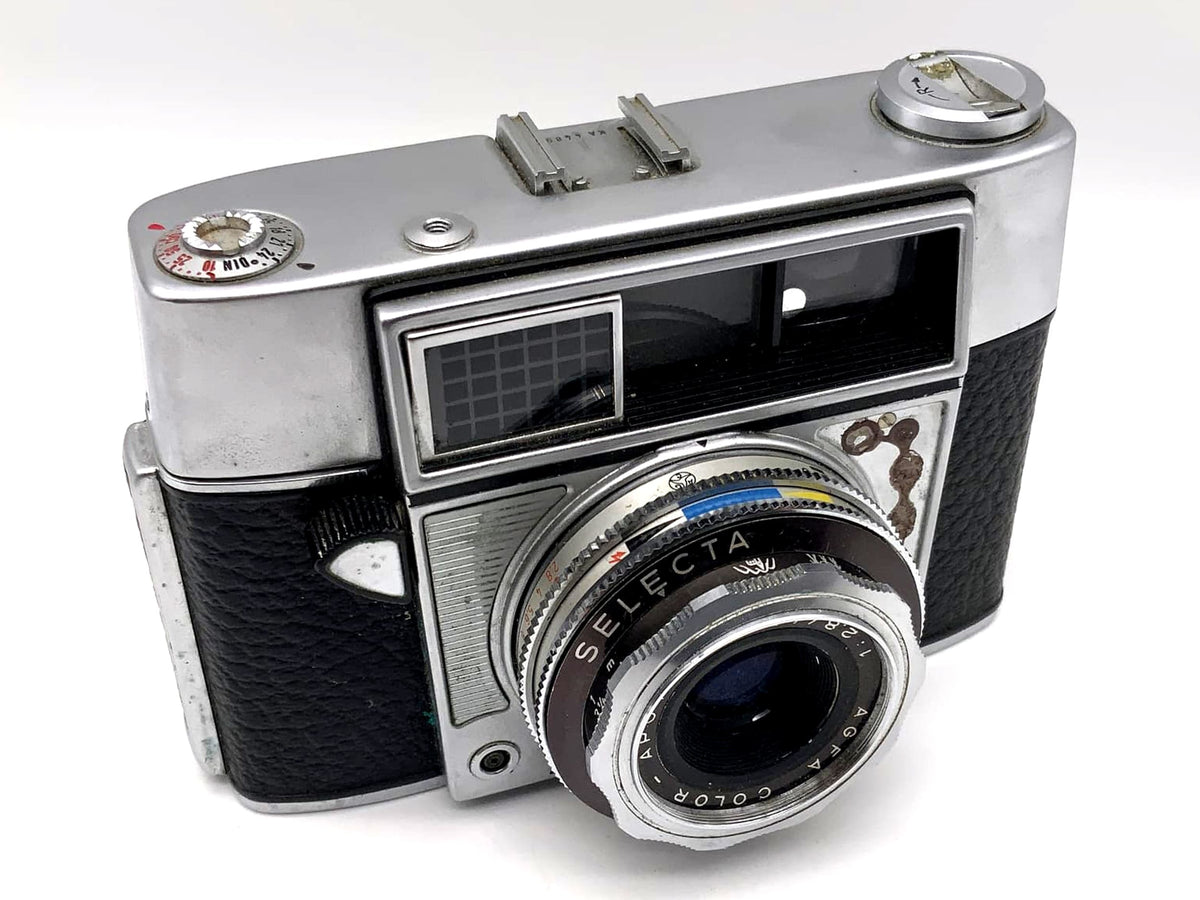 Agfa Selecta viewfinder camera with Apotar 45mm 1:2.8 35mm compact camera