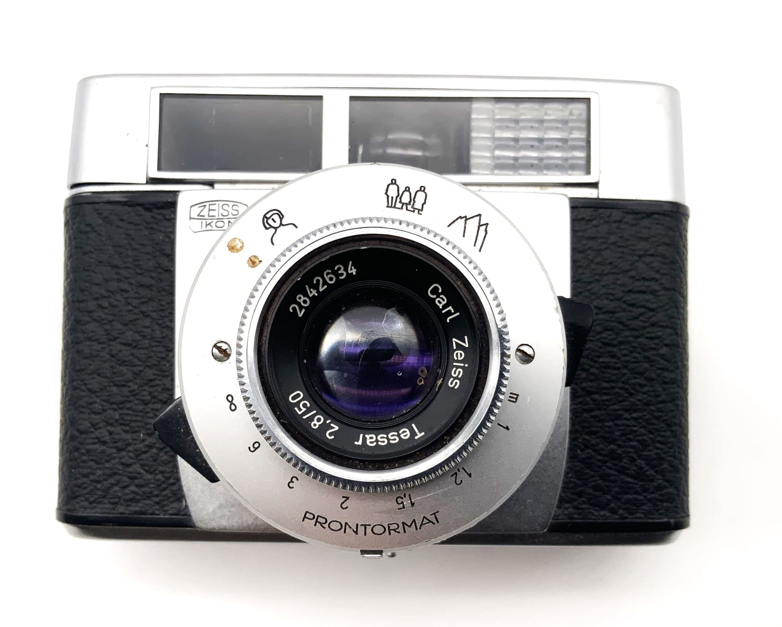 Zeiss Ikon Symbolica rangefinder camera with Tessar 50mm 1:2.8 35mm compact camera