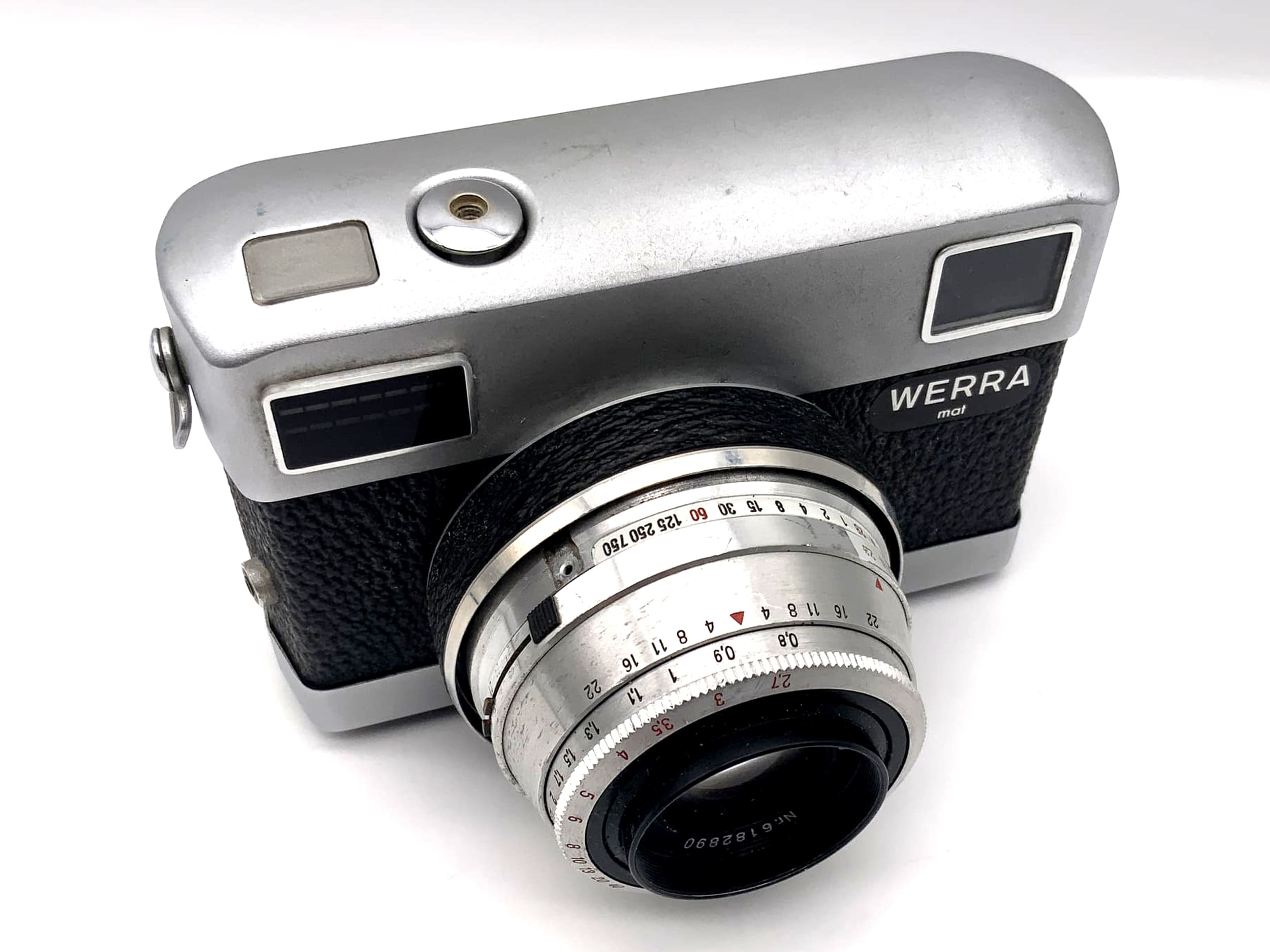 Carl Zeiss Werra MAT viewfinder camera with Tessar 50mm 1:2.8 35mm compact camera