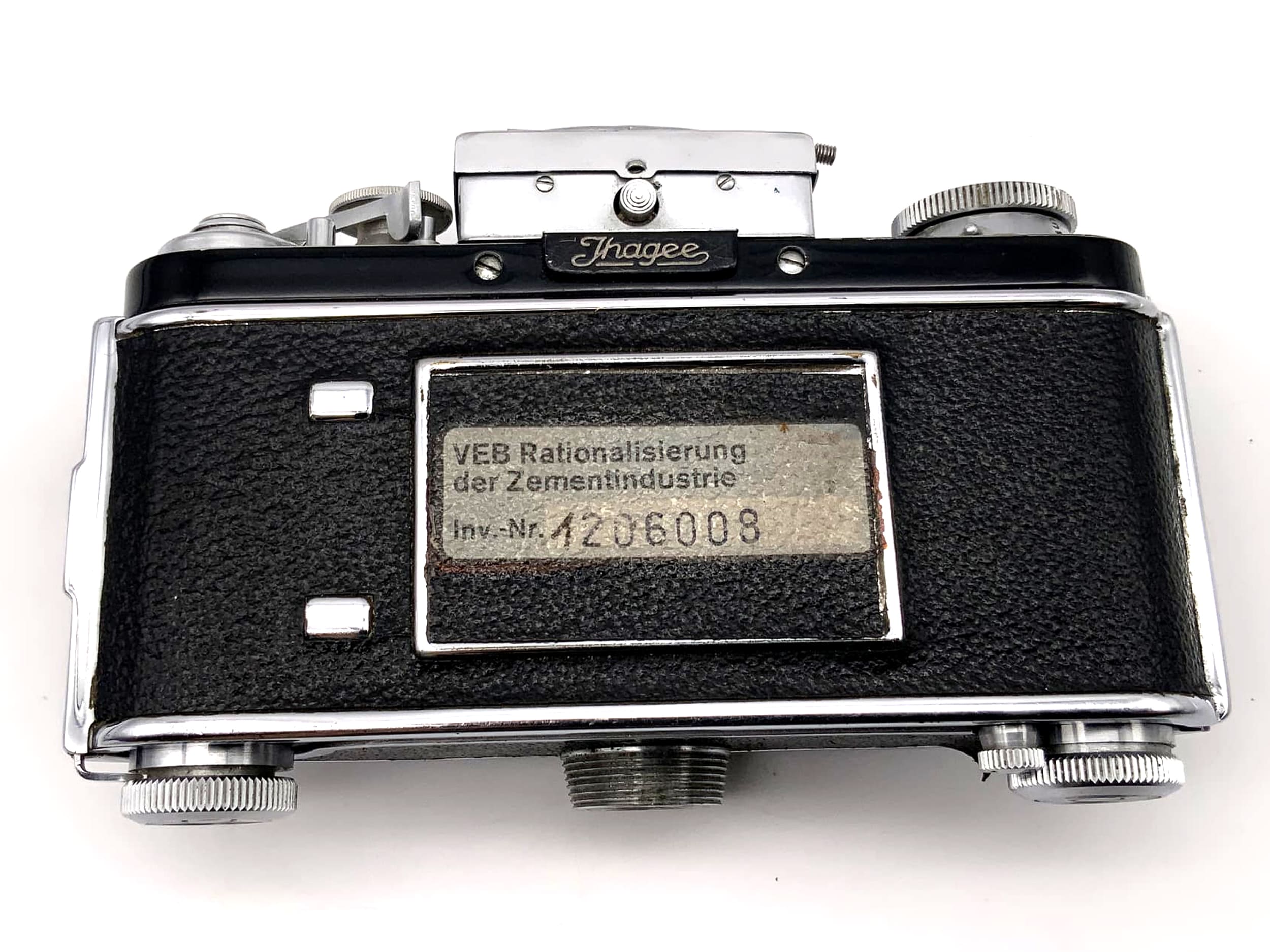Exakta Varex vx SLR camera with waist-level viewfinder Ihagee 35mm lens, body