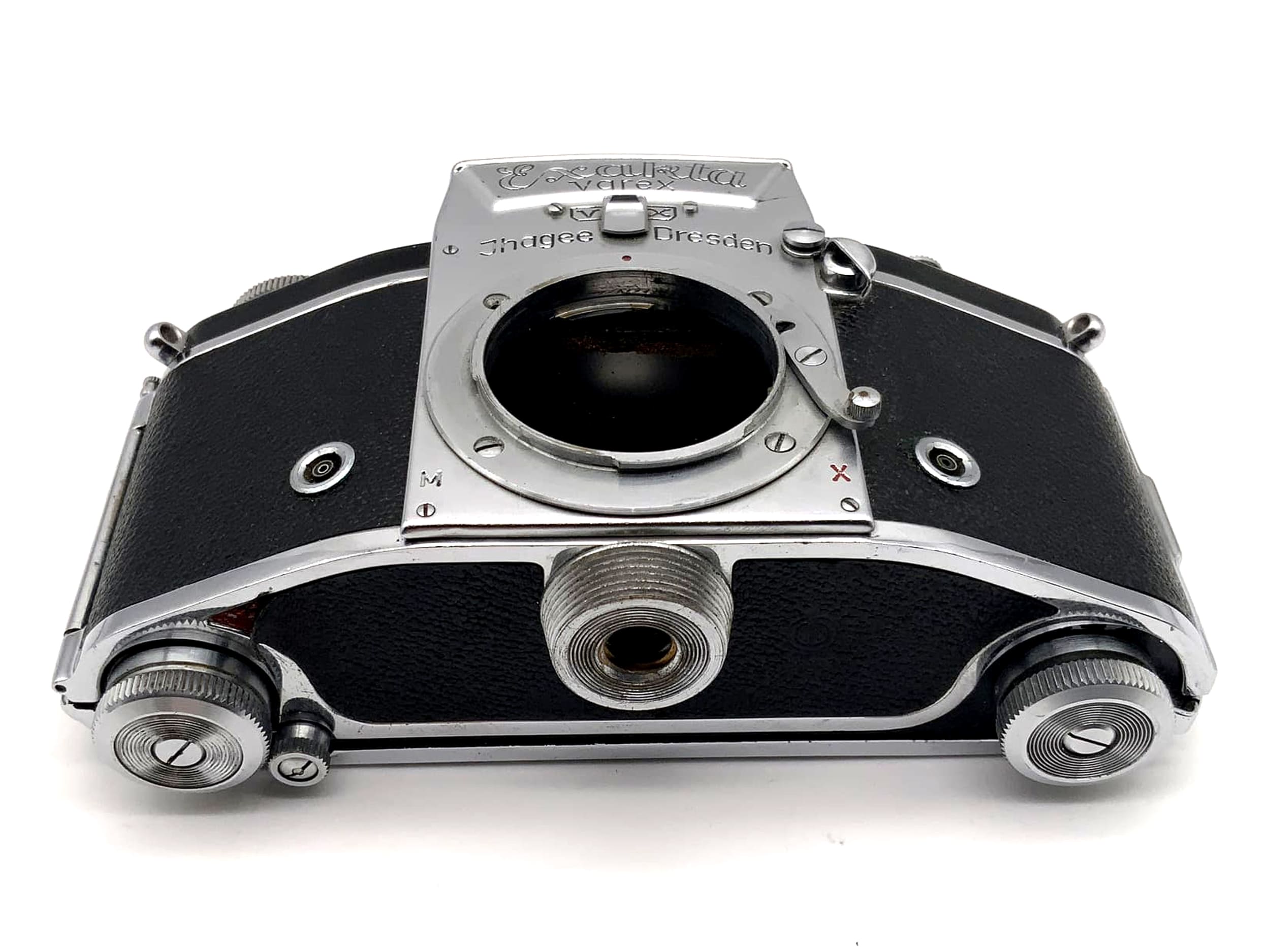 Exakta Varex vx SLR camera with waist-level viewfinder Ihagee 35mm lens, body