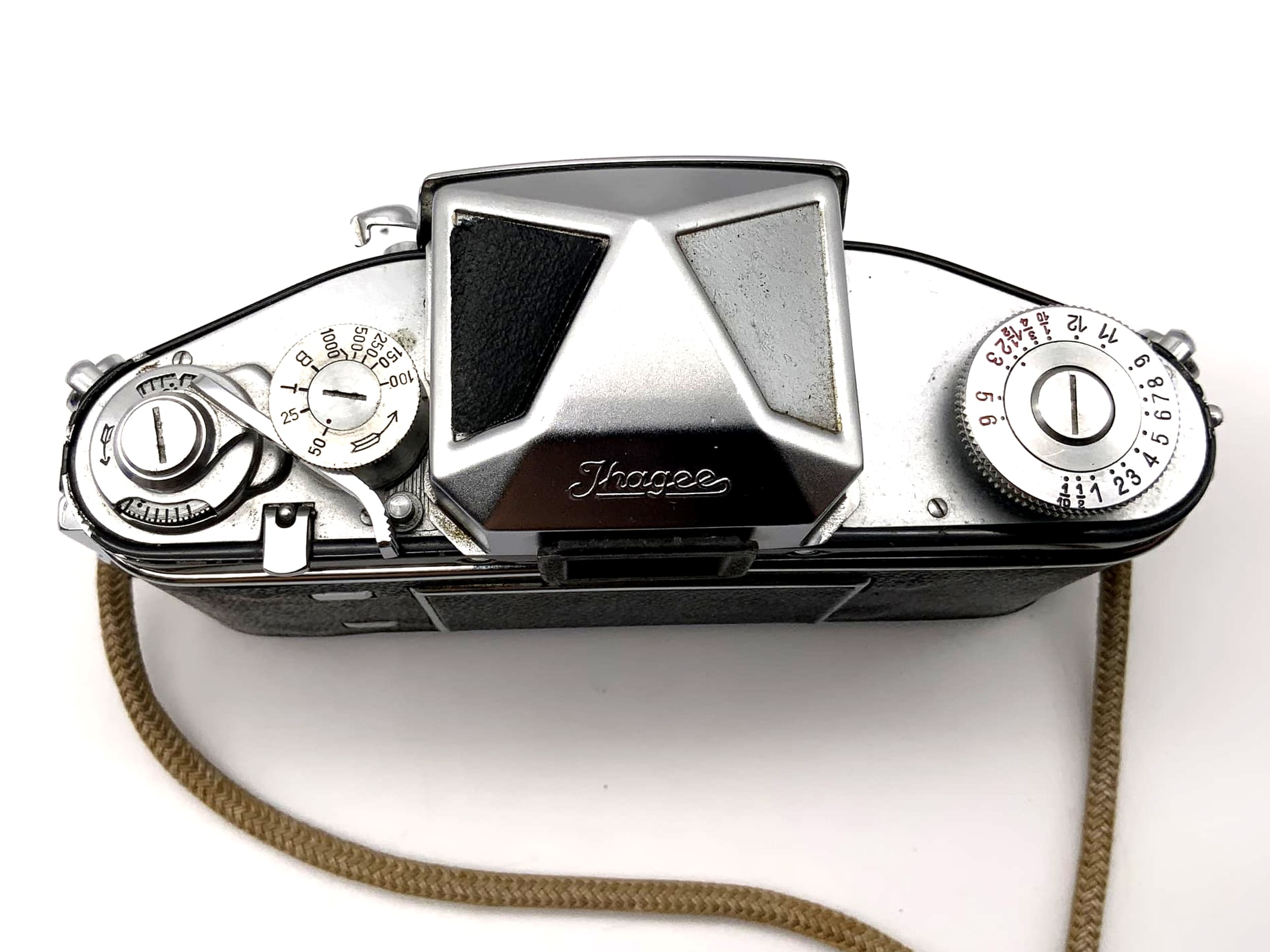 Exakta Varex SLR camera with viewfinder, Ihagee 35mm camera body