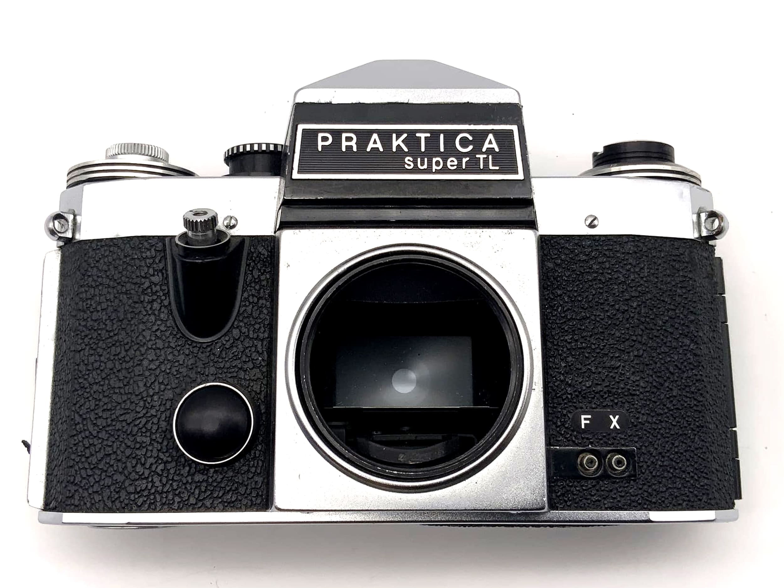 Praktica Super TL SLR camera with viewfinder, Pentacon 35mm body