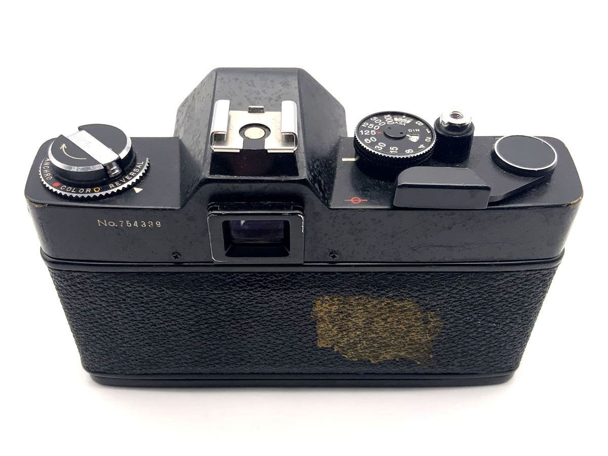Porst reflex C-TL SLR camera, black, 35mm camera body