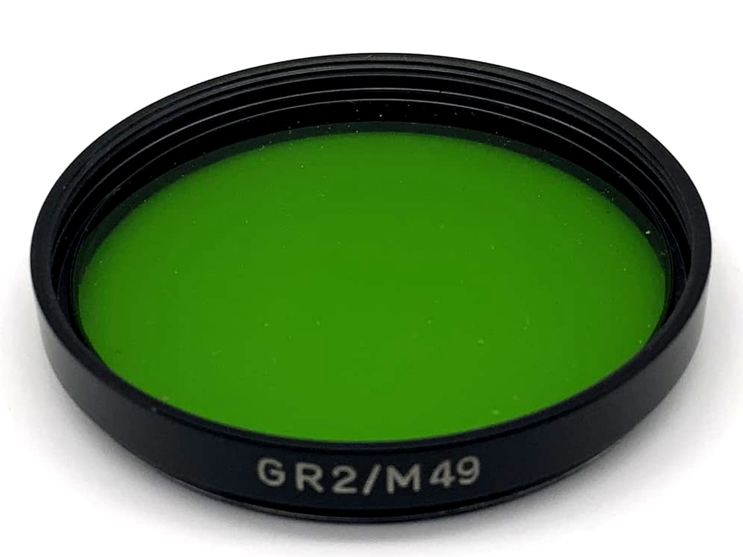 Carl Zeiss Jena color filter 49mm filter green GR2 / M49 circular filter thread