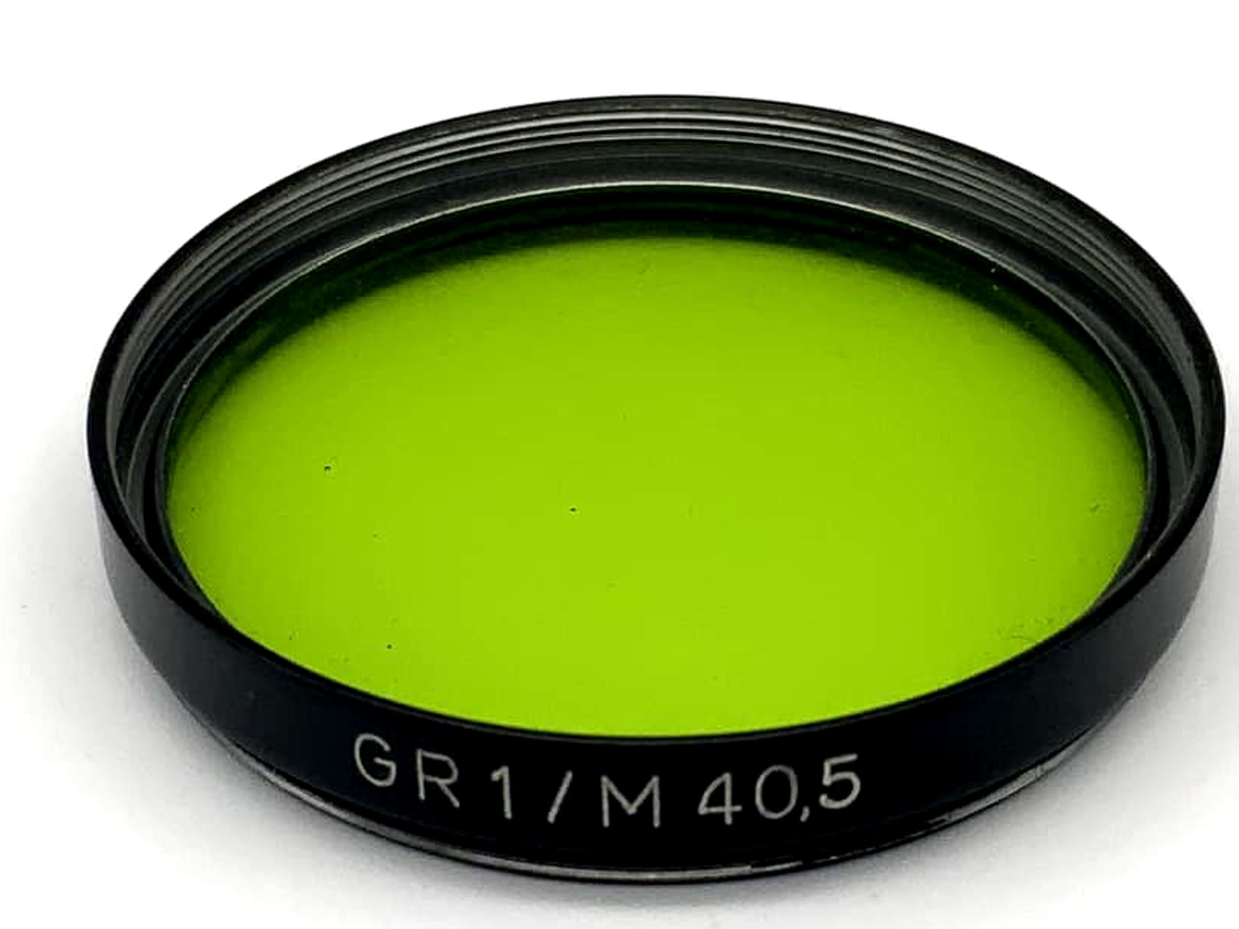 Carl Zeiss Jena Color Filter 40.5mm Filter Green GR1 / M40.5 Circular