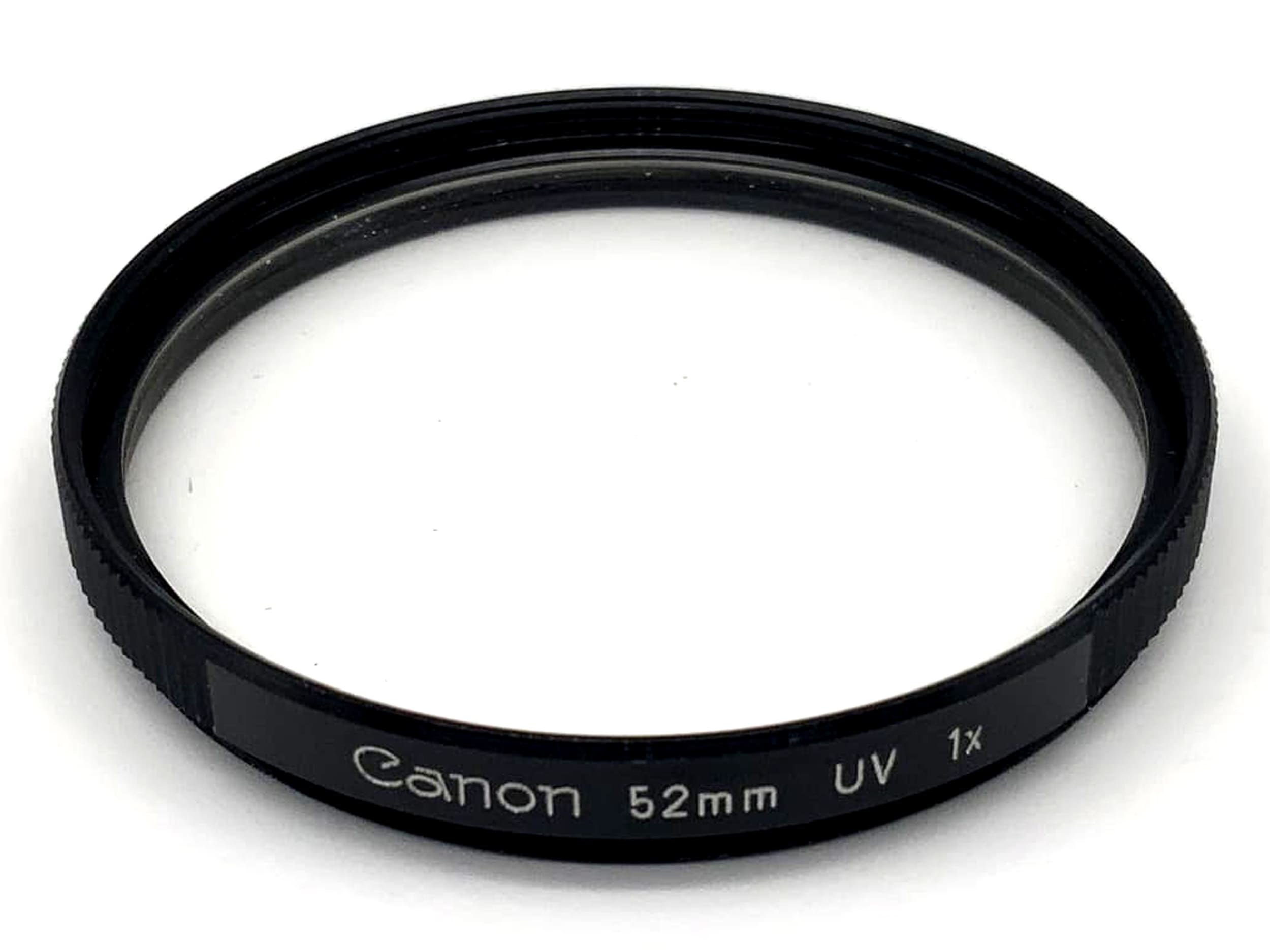 Canon UV filter 52mm UV filter 1x circular filter thread