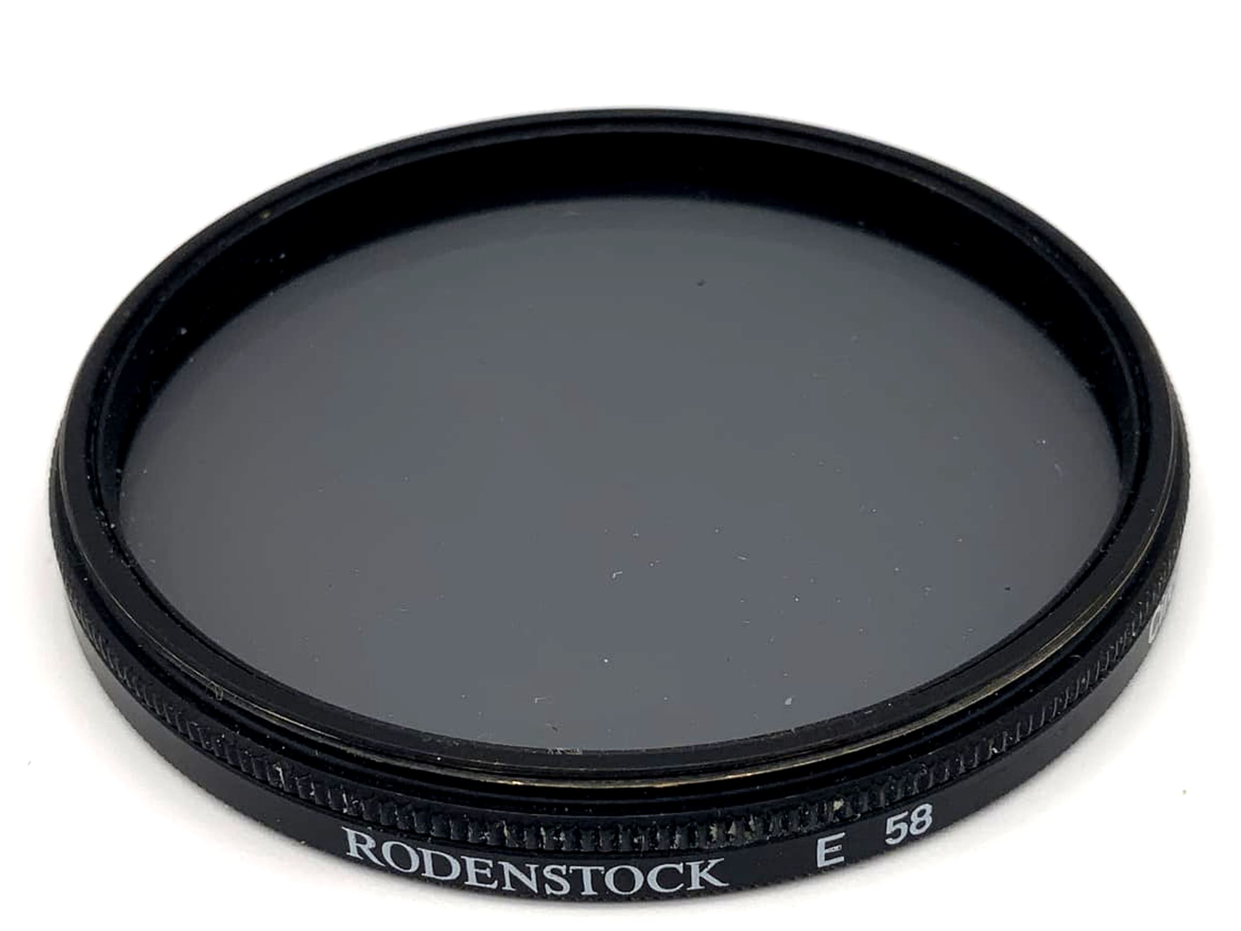 Rodenstock Polarizing Filter 58mm Filter Circular Jet-Pol E58 Circular Filter Thread