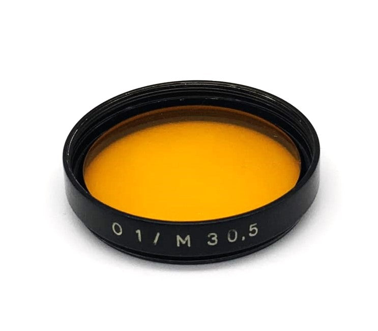 Carl Zeiss Jena Color Filter 30.5mm Filter Orange O1 / M30.5 Circular