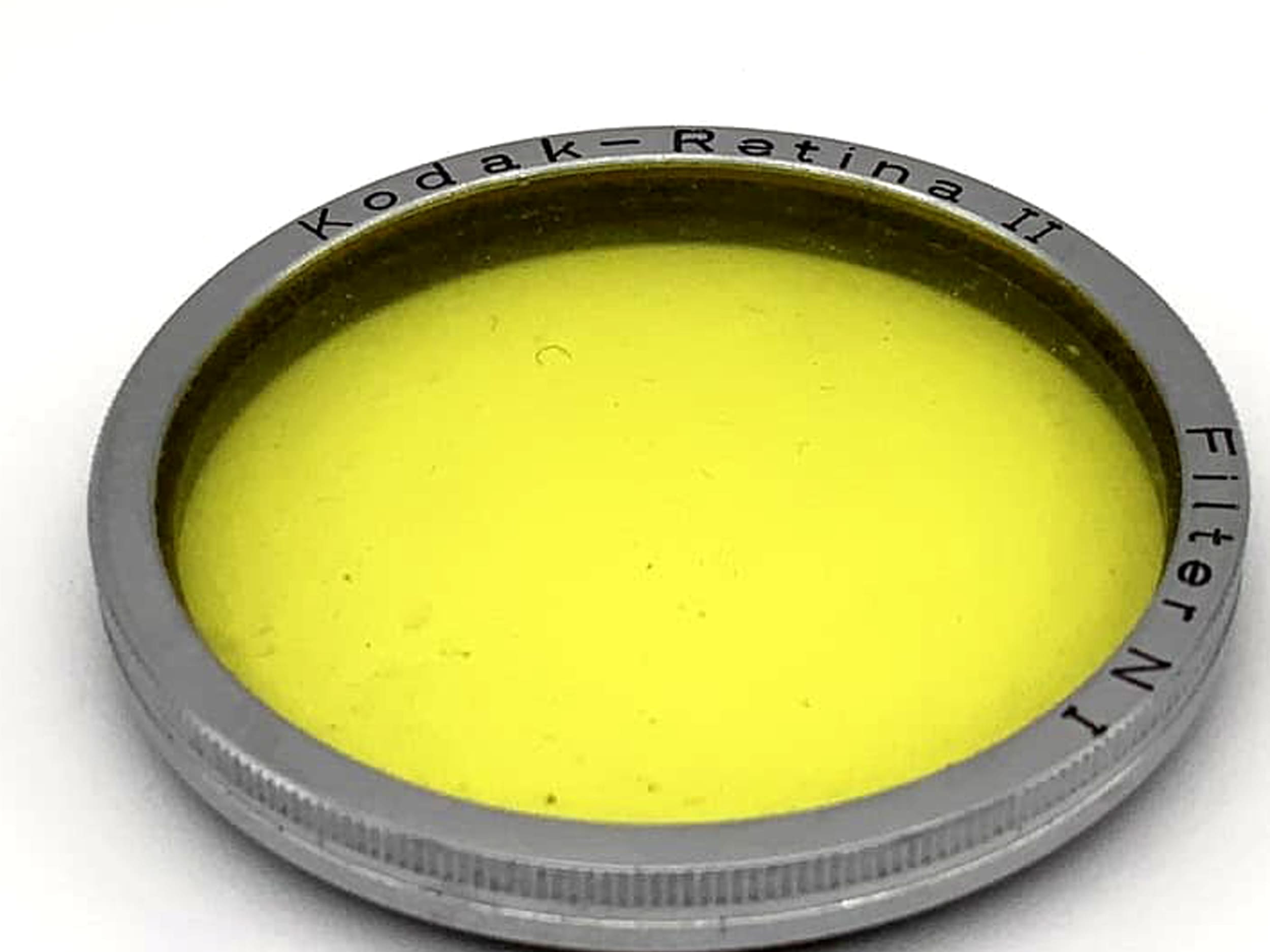 Kodak 32mm Yellow Color Filter for Retina II, Ni Internal Thread