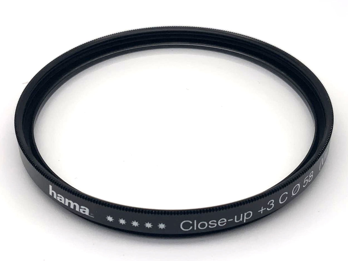 Hama Macro Lens 58mm Filter Close-Up lens +3 C (VII) Circular Close-Up Lens