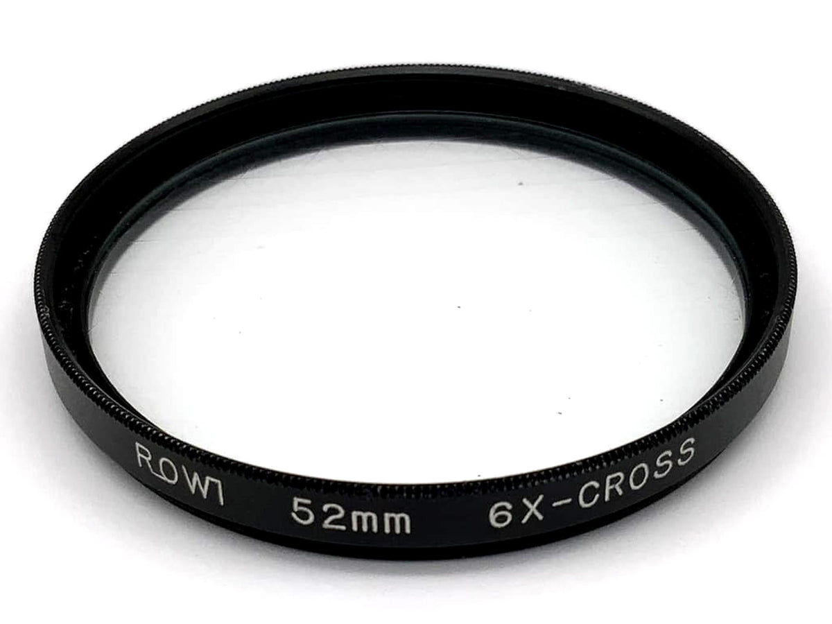 Rowi grid filter 52mm filter 6x-Cross filter thread