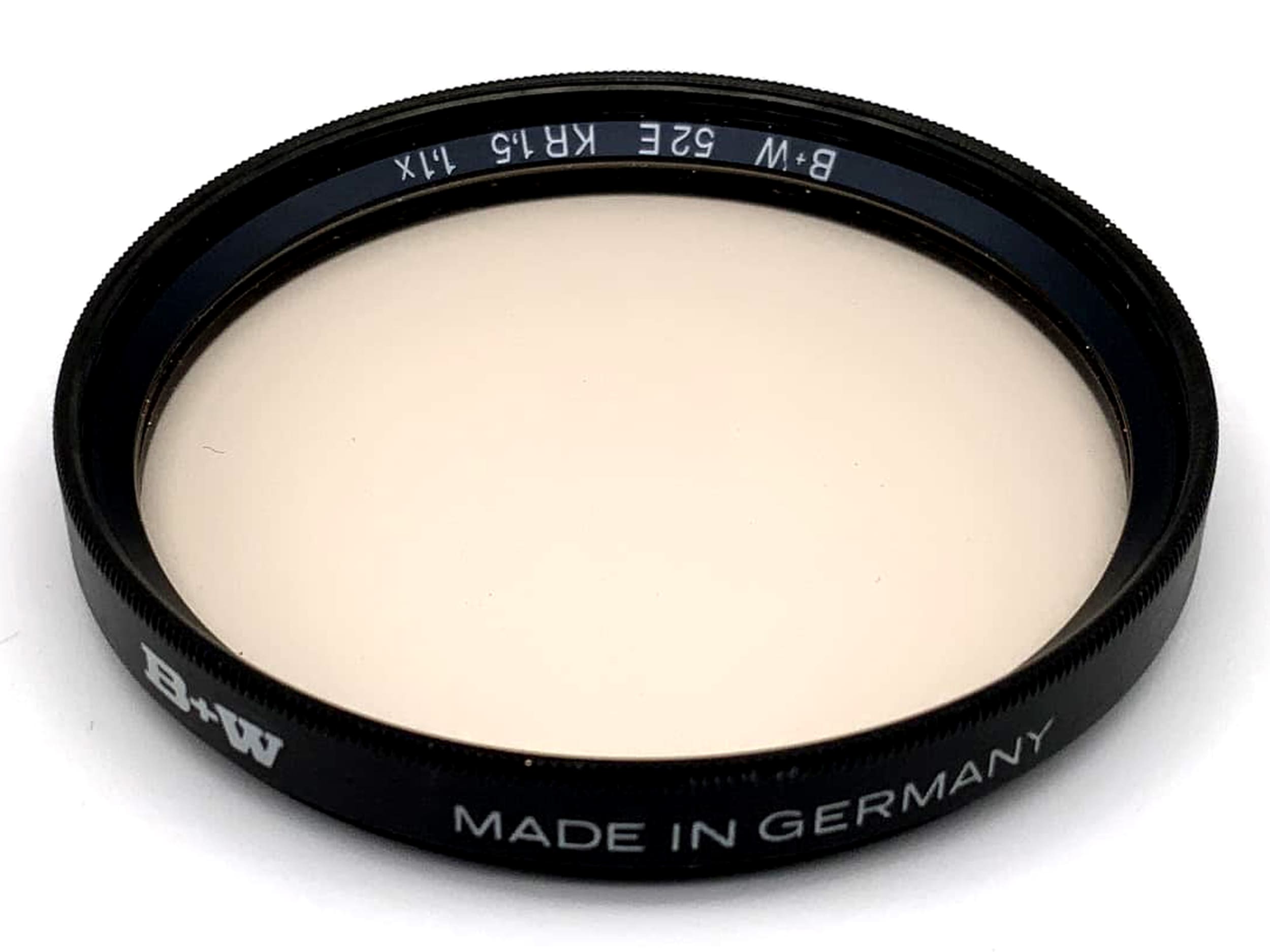 B+W Skylight 52mm filter 52E KR1.5 1.1x multicoated filter thread