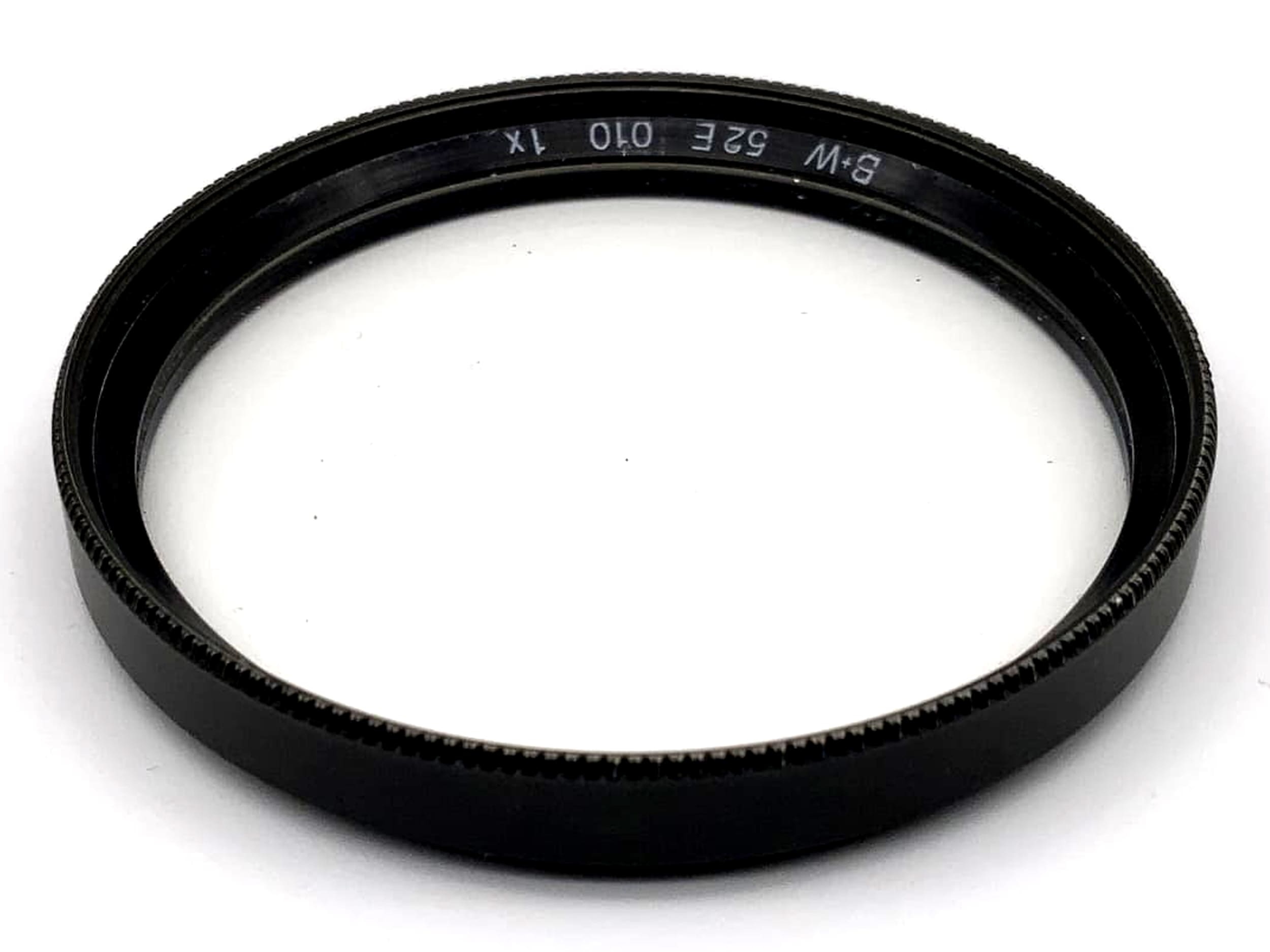 B+W UV filter 52mm filter 52E 010 1x filter thread