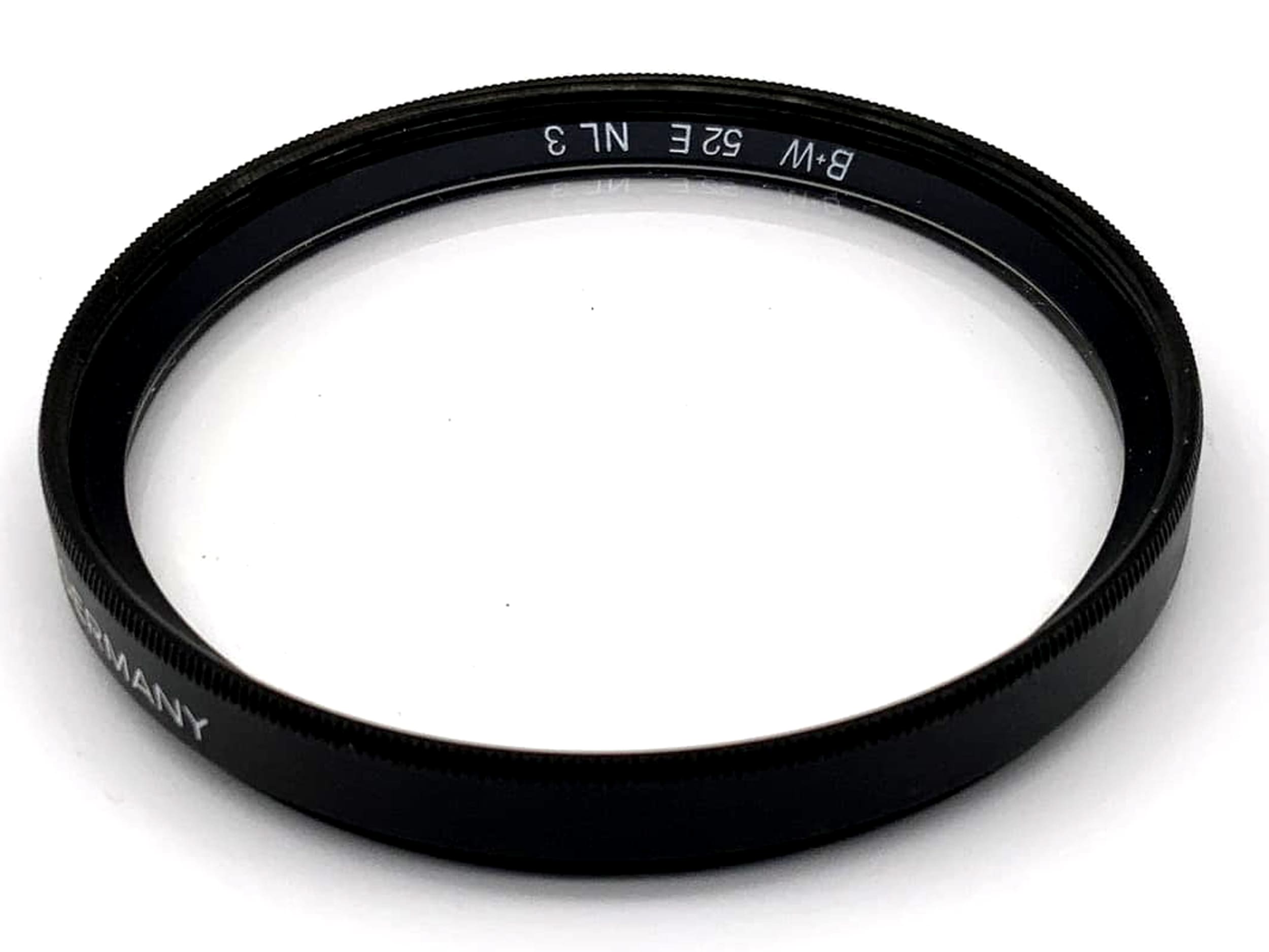 B+W Macro lens 52mm filter Close-Up lens 52E NL3 close-up lens filter thread