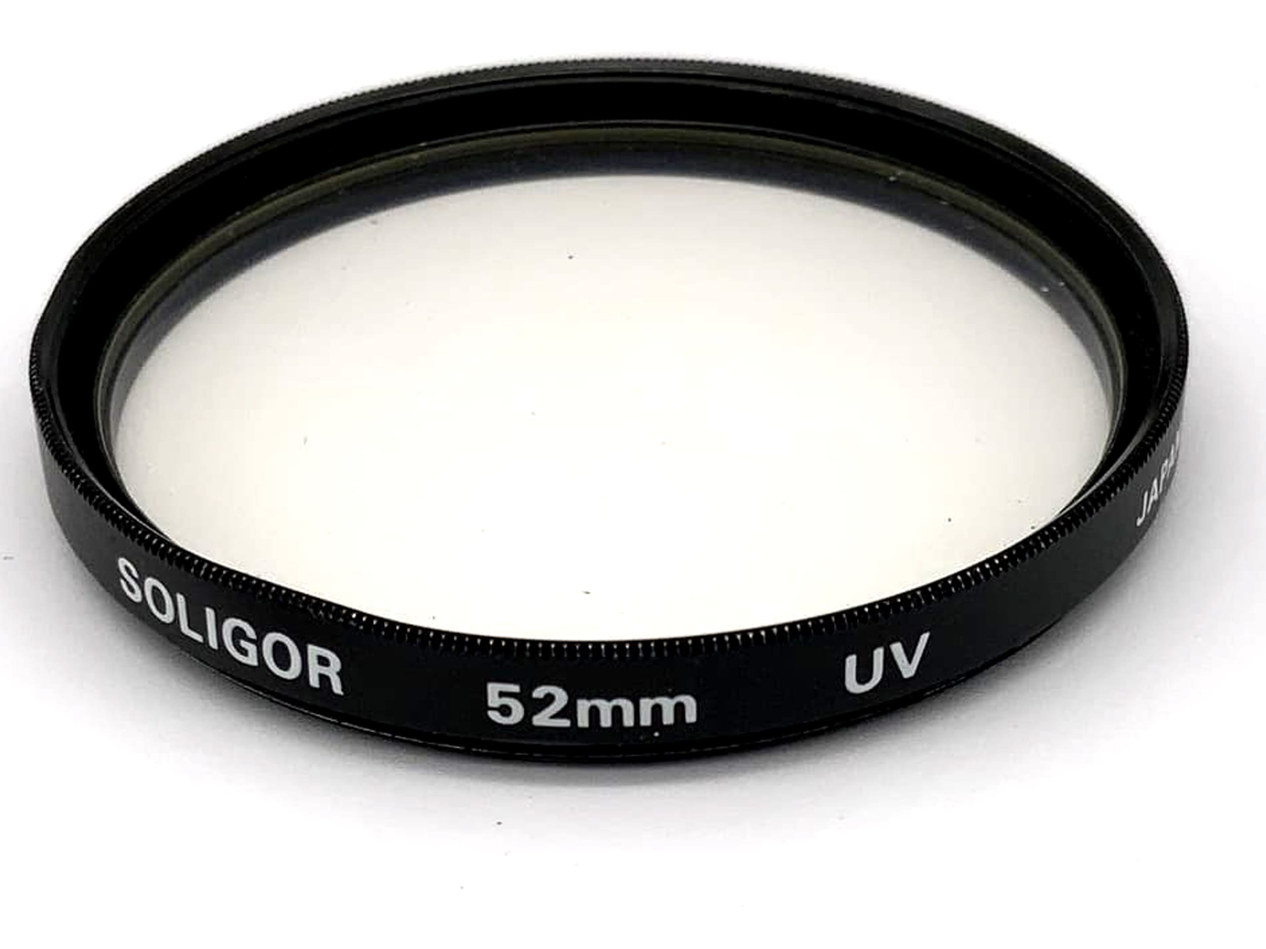 Soligor UV filter 52mm filter thread