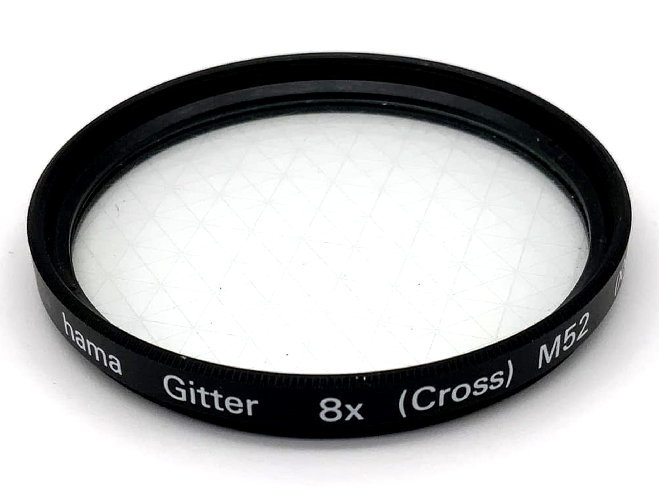 Hama Cross Filter 52mm Filter 8x Cross M52 (XXII) Grid Filter Thread