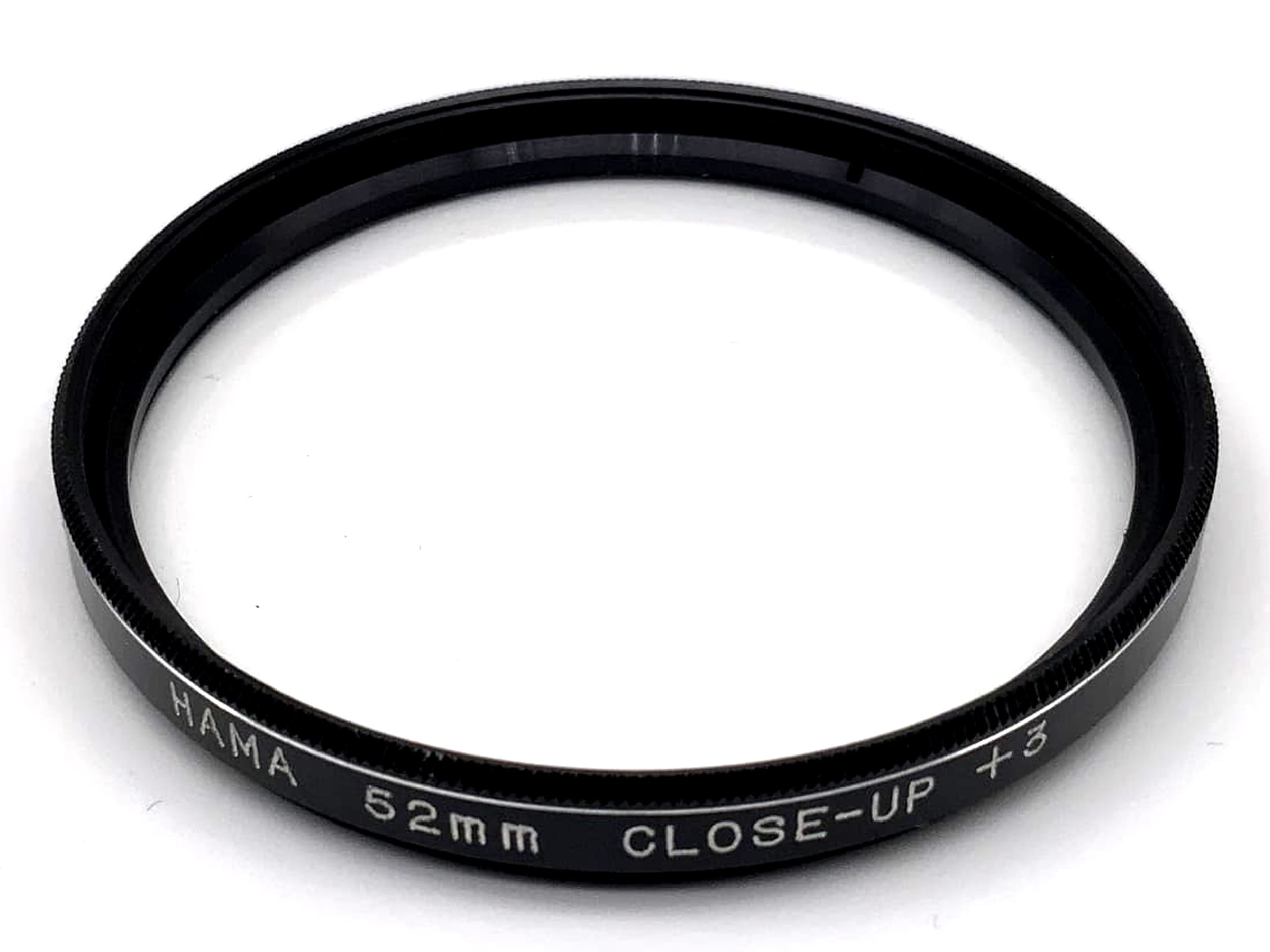 Hama Macro lens 52mm filter close-up lens +3 close-up lens filter thread