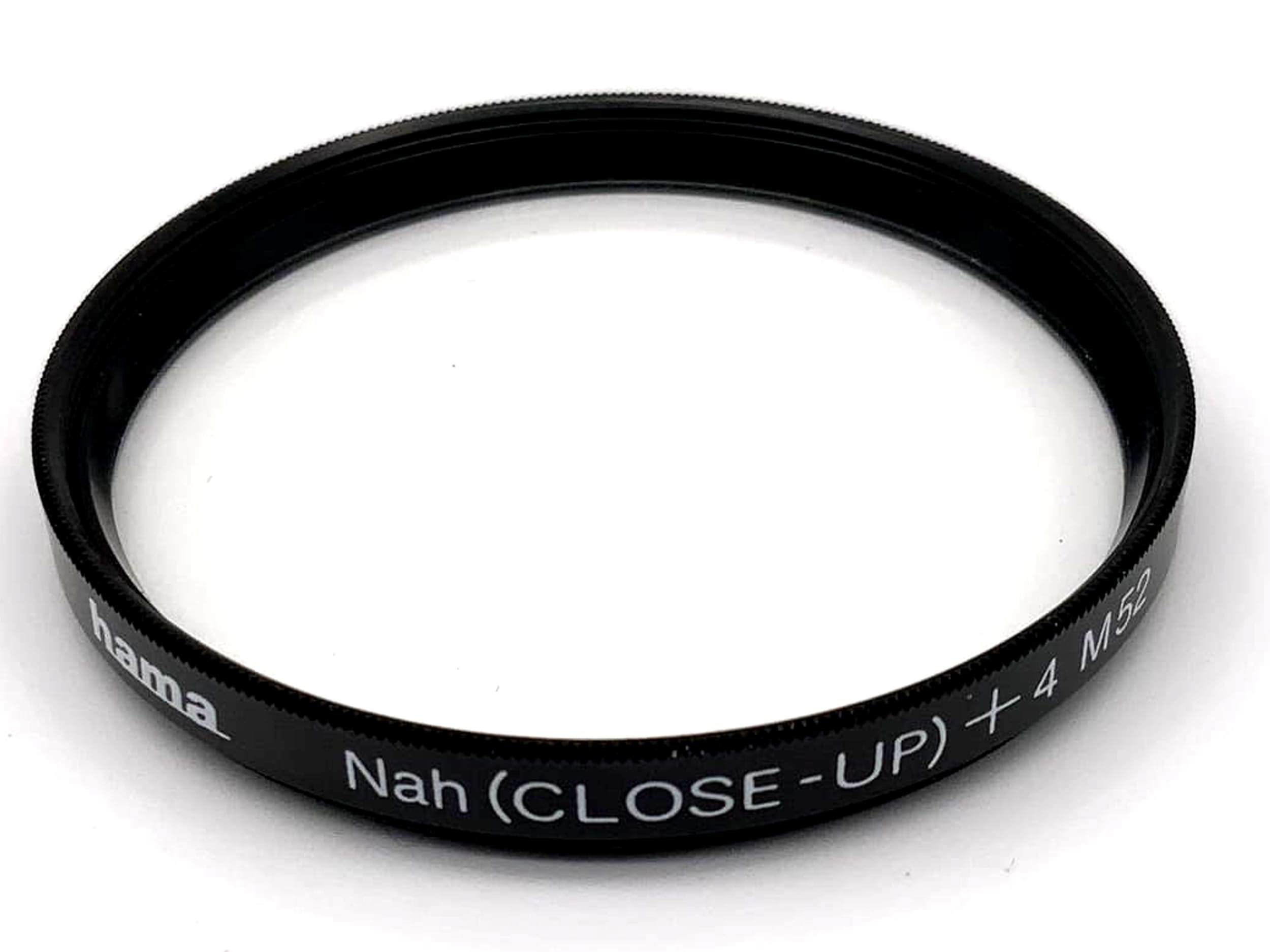 Hama Macro lens 52mm filter close-up lens +4 M52 (IV) close-up lens filter thread