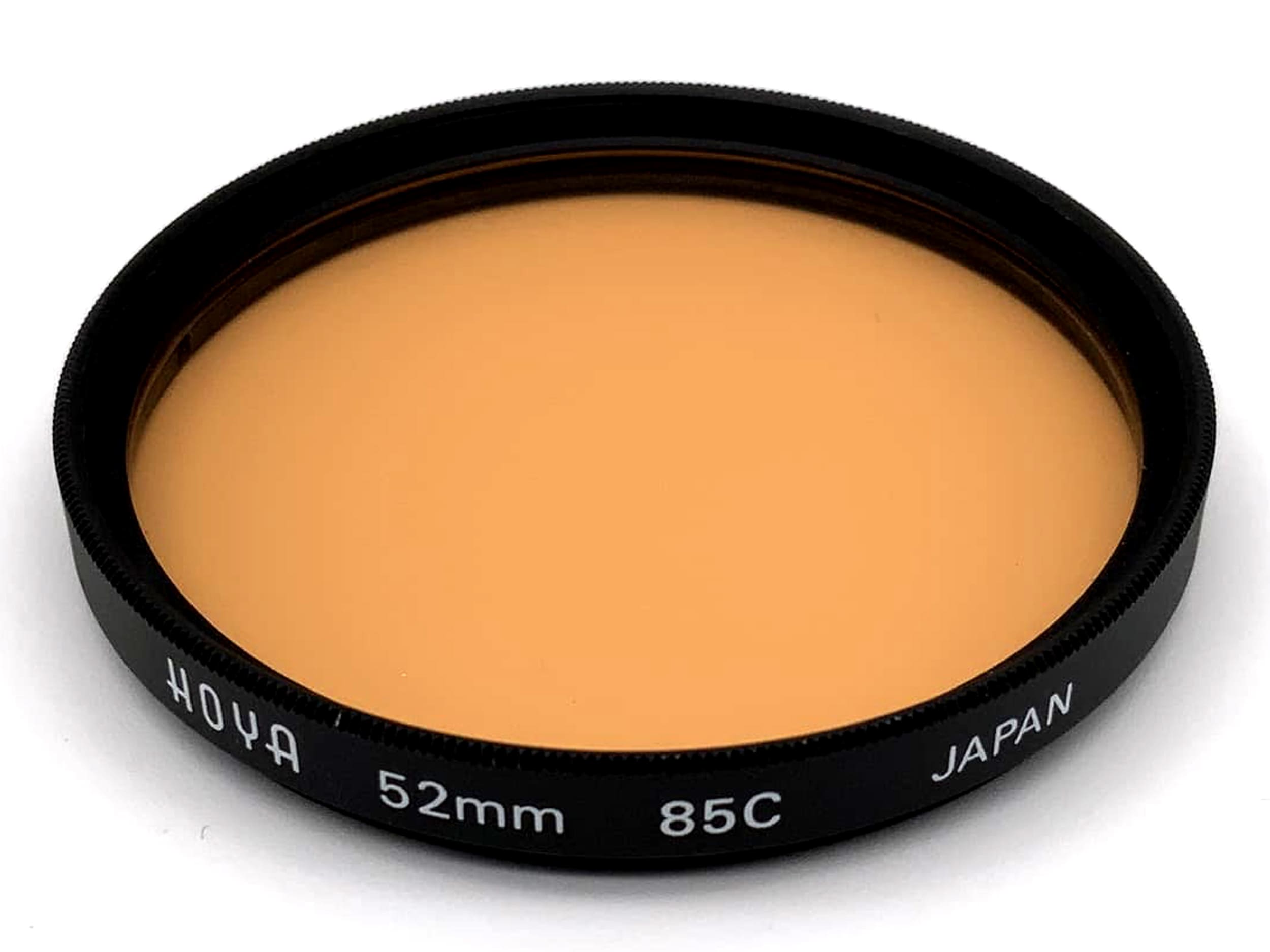 Hoya color filter 52mm filter orange 85C filter thread