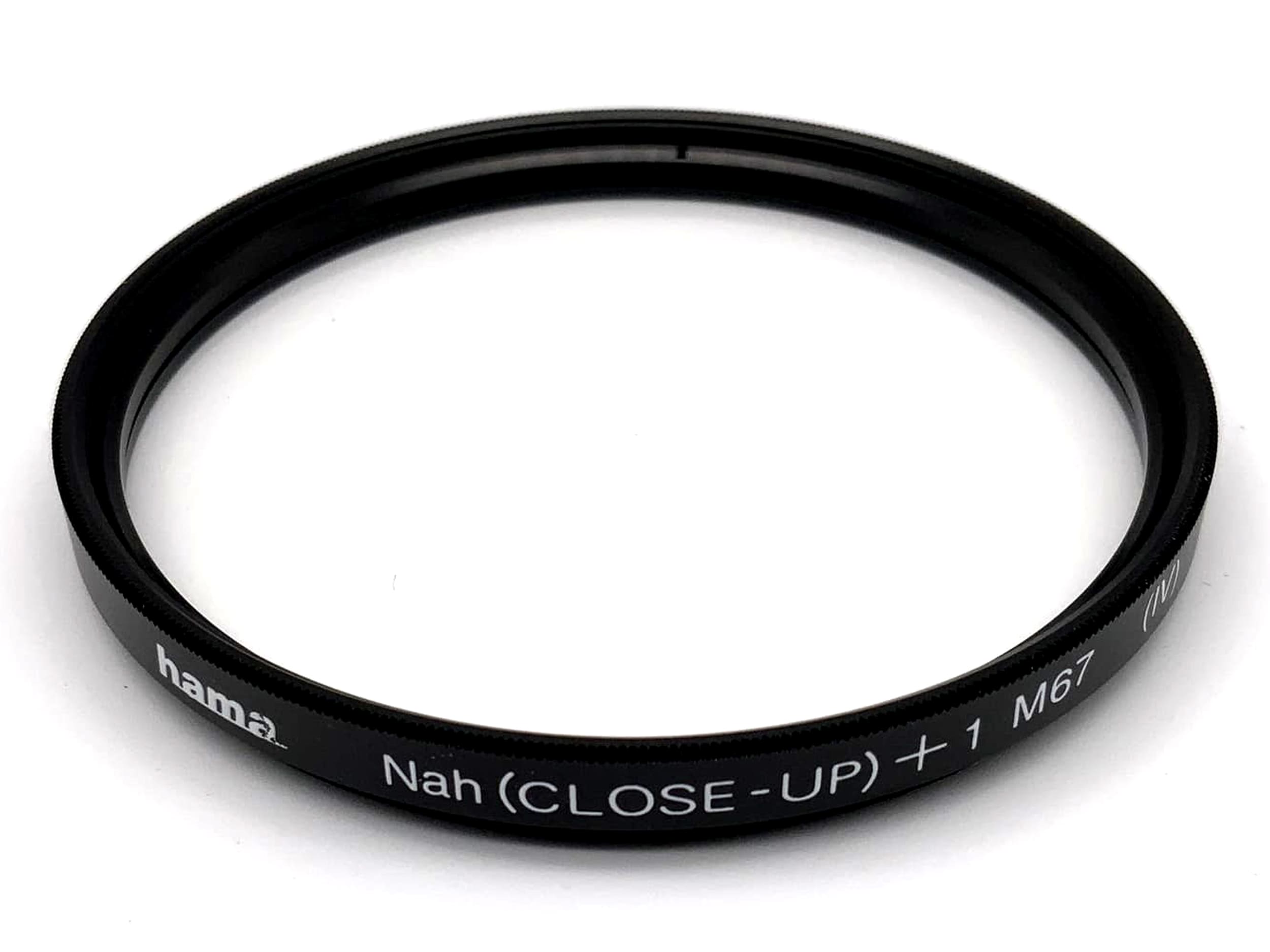Hama Macro Lens 67mm Filter Close-Up lens +1 (IV) close-up lens filter thread
