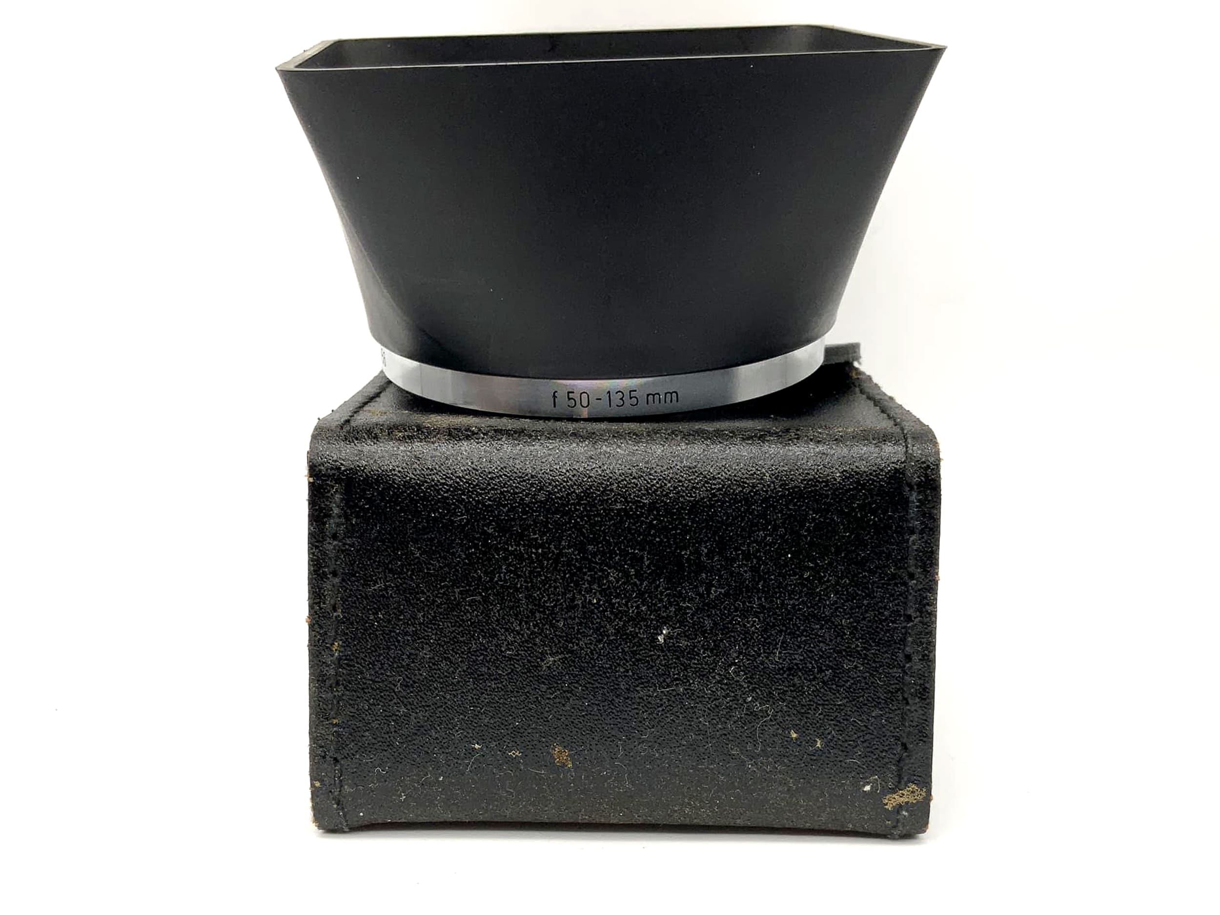 Zeiss Ikon B56 lens hood f 50-135mm metal + bag lenshood sunshade