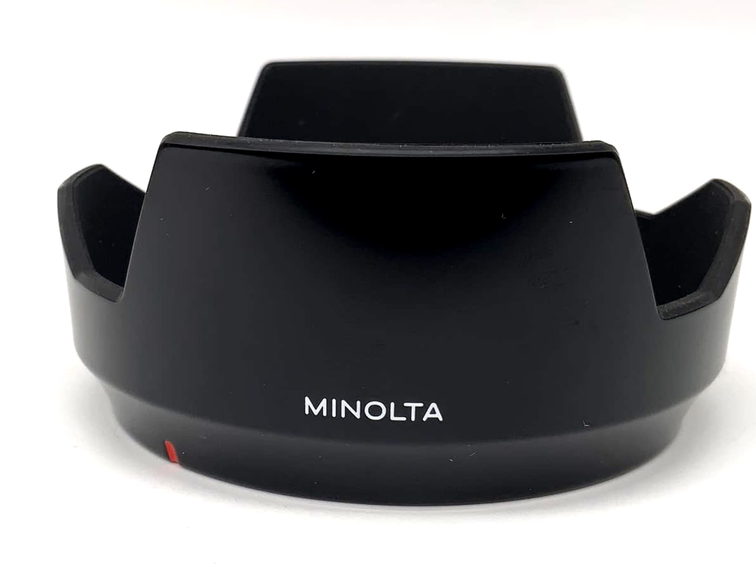 Minolta A 28 / 2 tulip-shaped lens hood