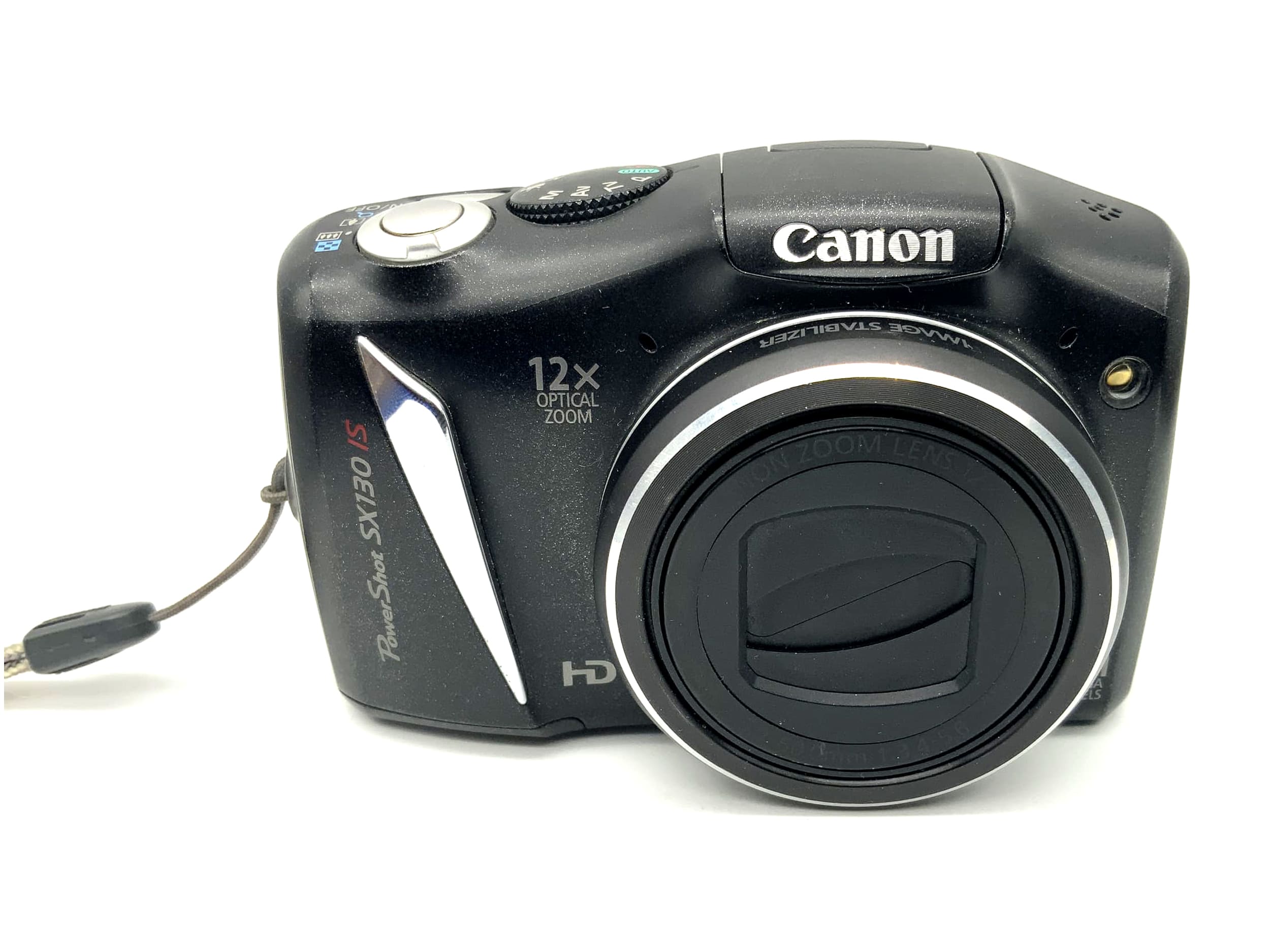 Canon PowerShot SX130 IS 5.0-60.0mm 1:3.4-5.6 HD 12x Optical Zoom