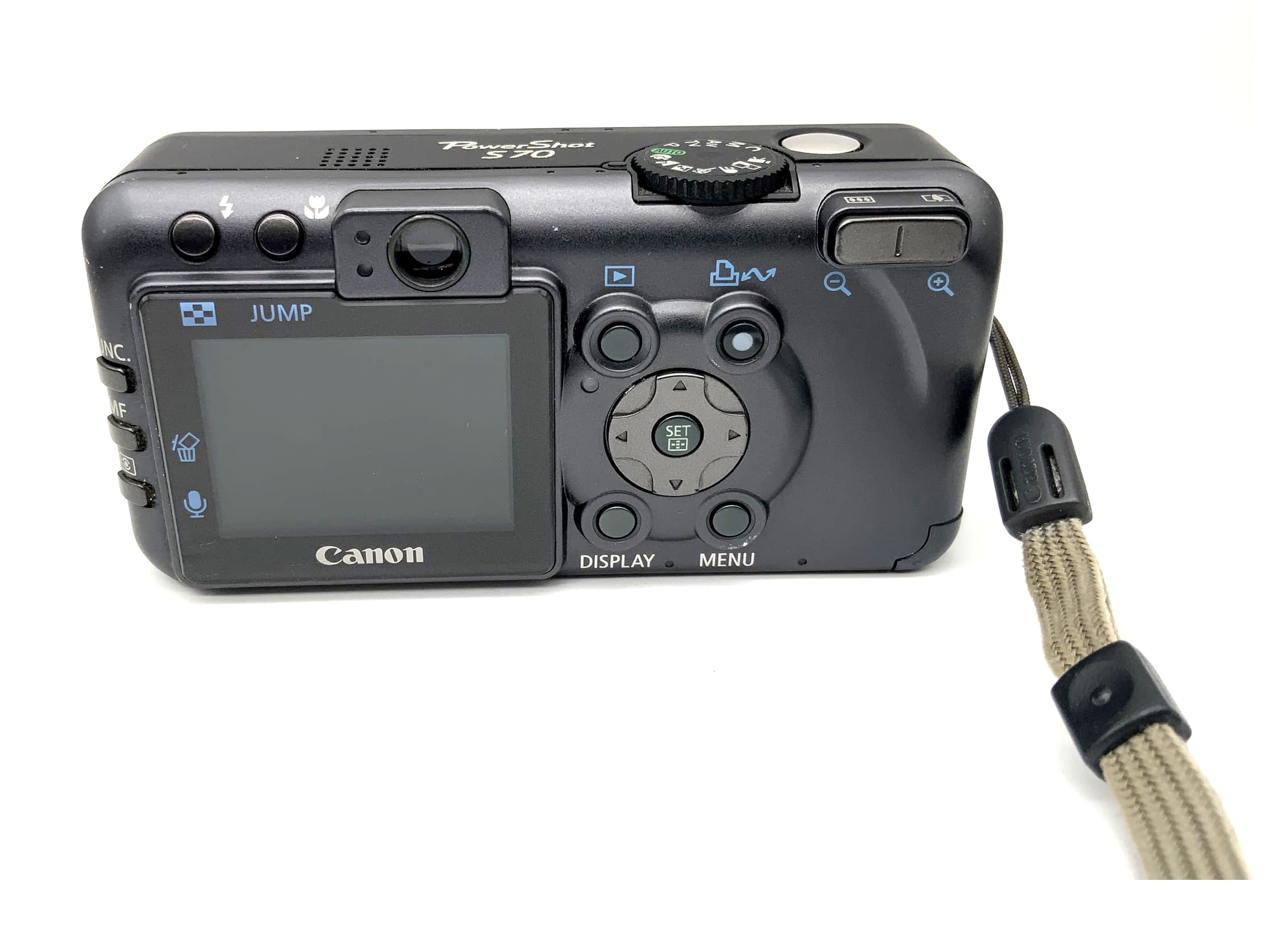 Canon PowerShot S70 with Zoom Lens 3.6x 5.8-20.7mm 1:2.8-5.3 7.1 MP Ai AF