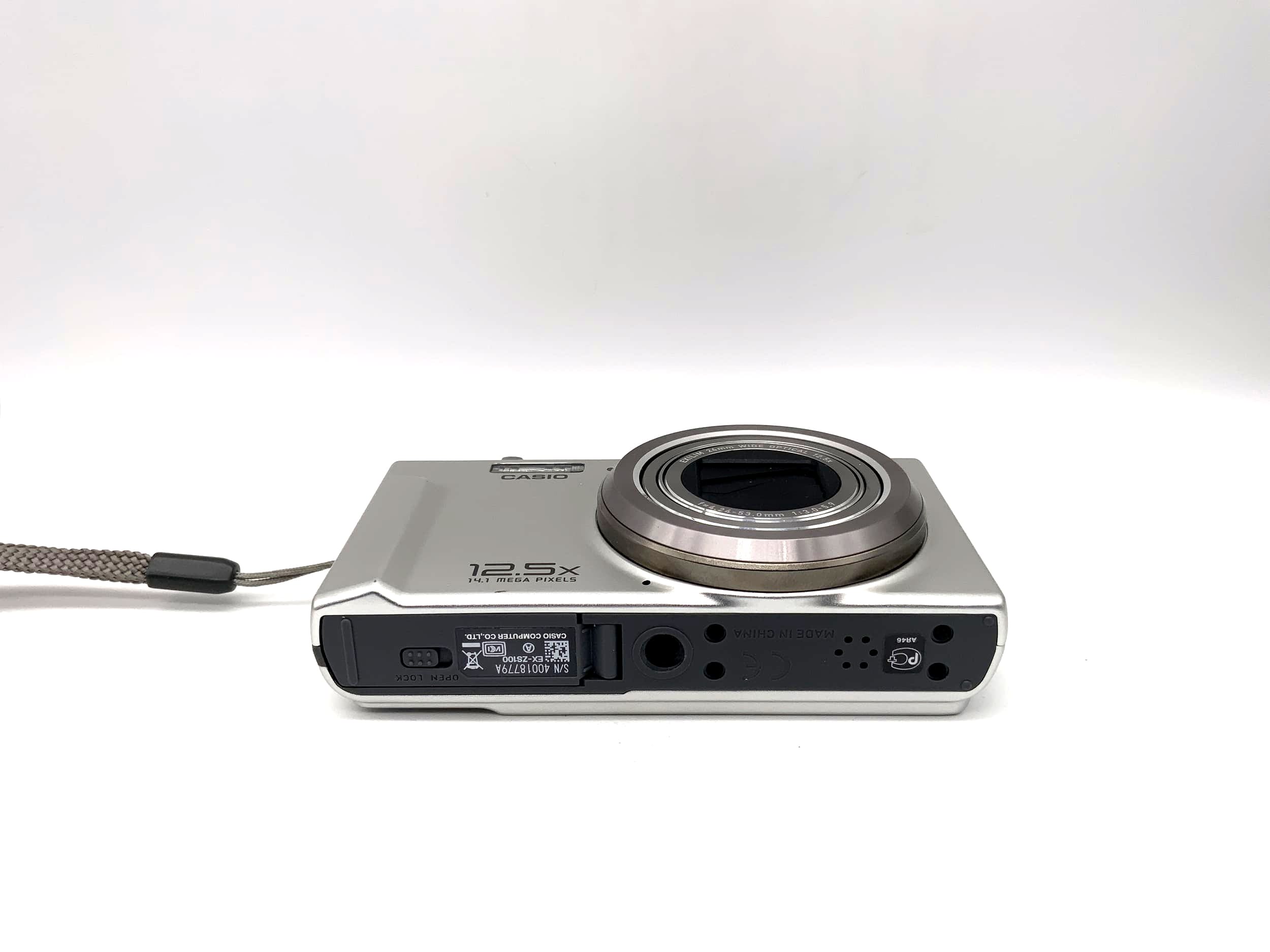 Casio Exilim EX-ZS100 24mm Wide Optical 12.5xf=4.24-53.0mm 1:3.0-5.9 CCD 14.1MP