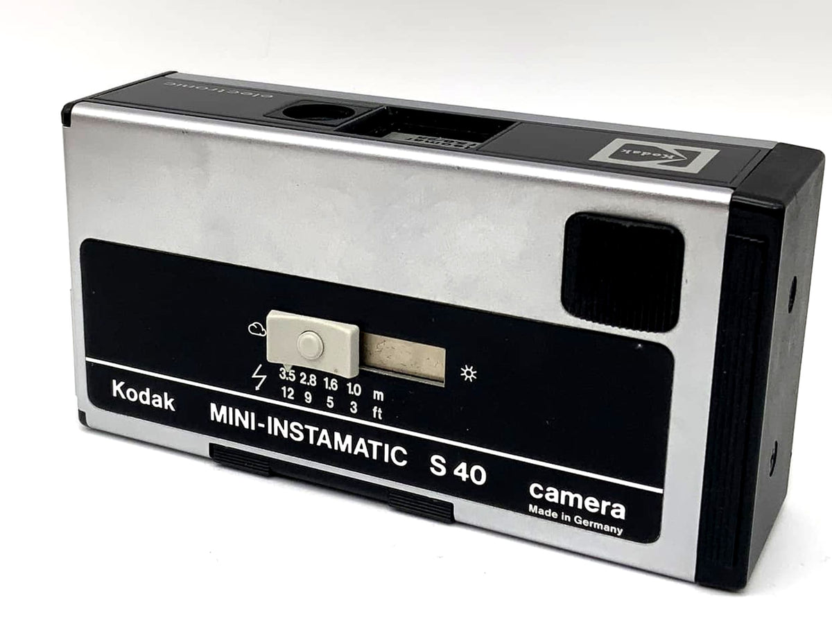 Kodak Mini Instamatic S40 Miniature Camera Reomar 1:5.6 25mm Spy Cam Analog Camera
