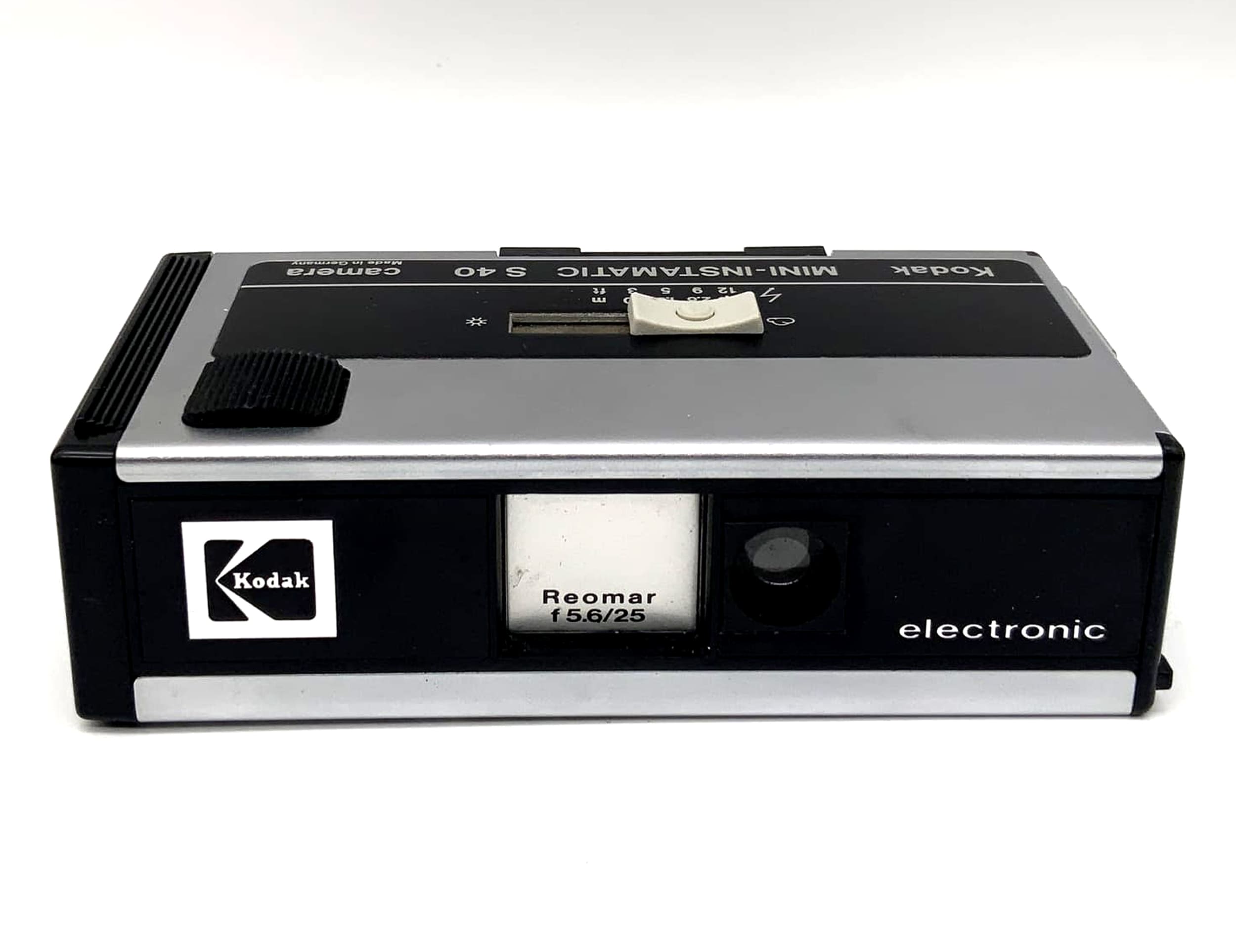 Kodak Mini Instamatic S40 Miniature Camera Reomar 1:5.6 25mm Spy Cam Analog Camera