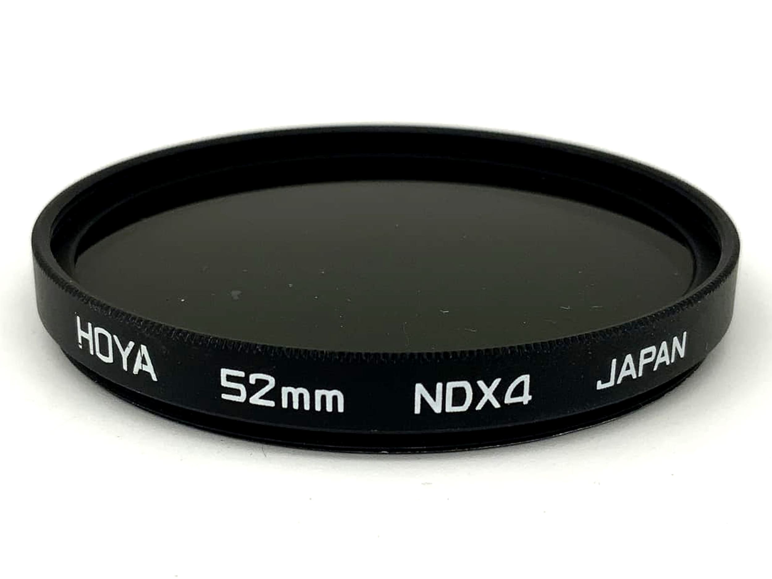 Hoya NDX4 gray filter, 52mm circular, M52 filter thread