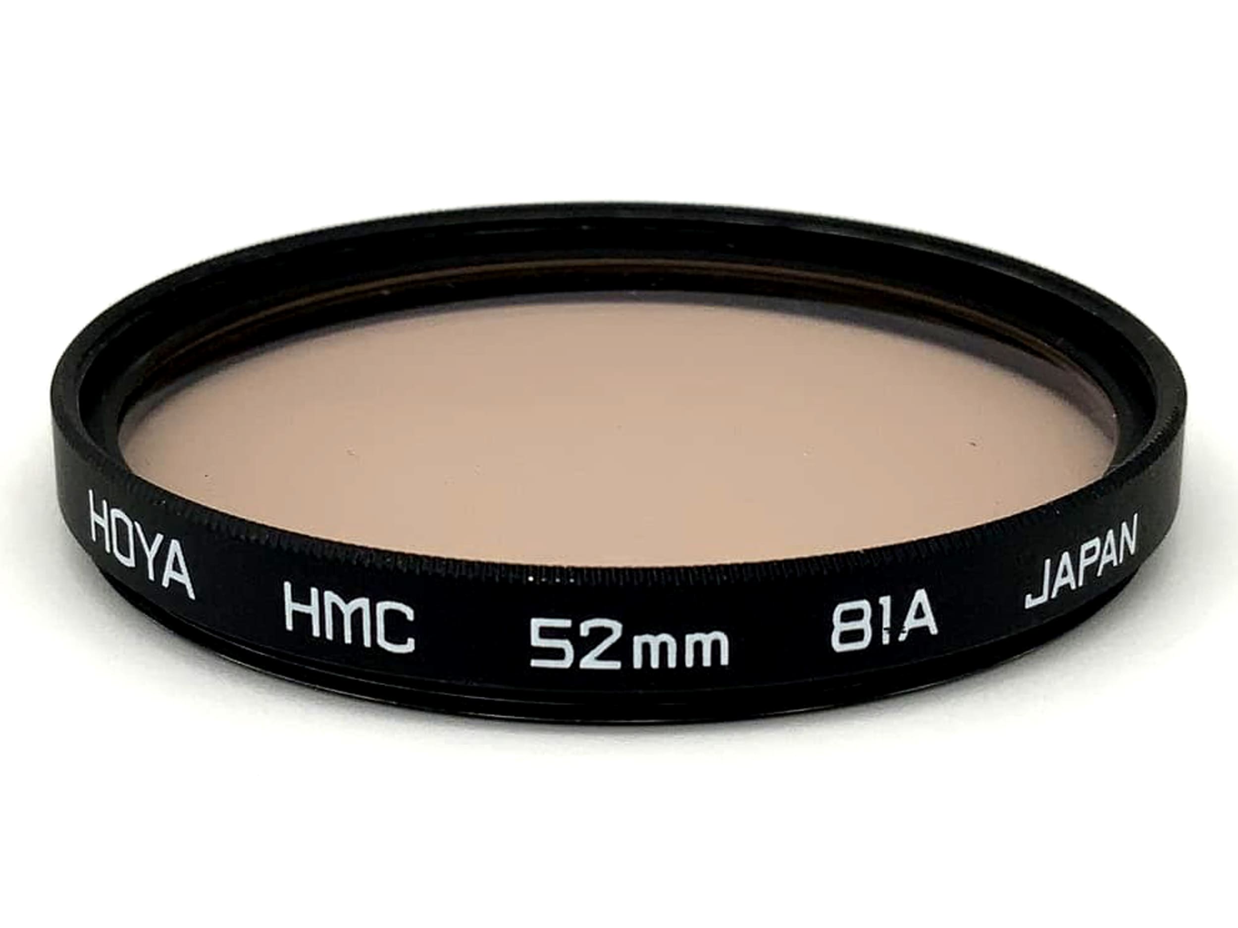 Hoya HMC 81A Multi-Coated Color Filter, 52mm Circular, M52 Filter Thread