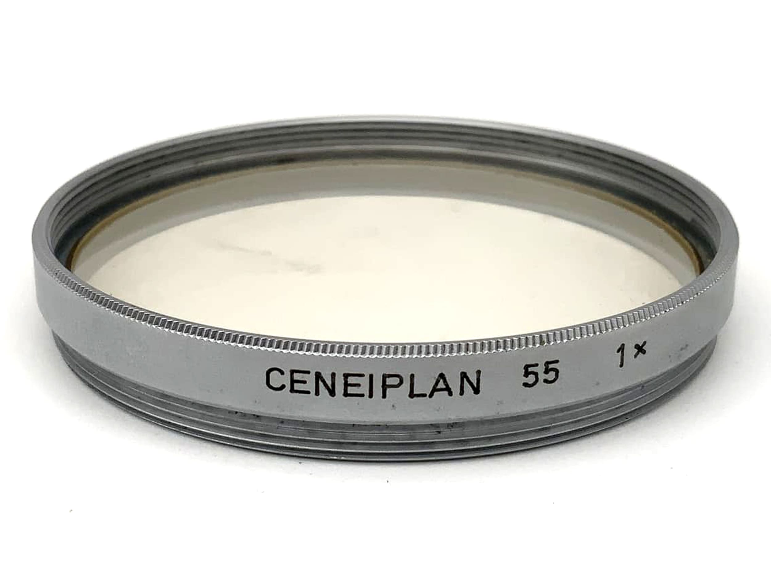 Ceneiplan UV filter 1x silver filter 55mm circular filter thread M55