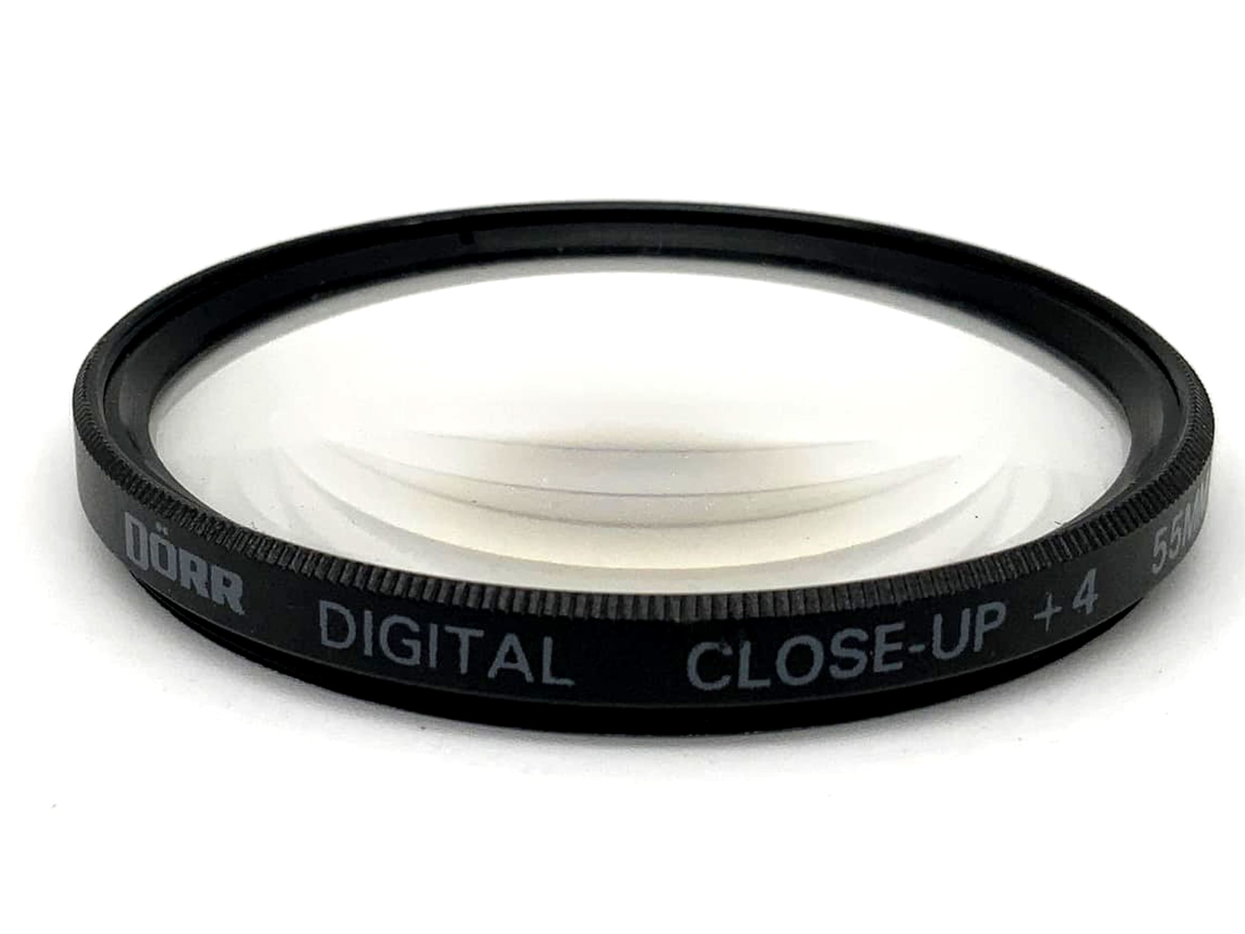 Dörr Digital Close-Up Lens +4 Filters 55mm Circular Filter Thread M55