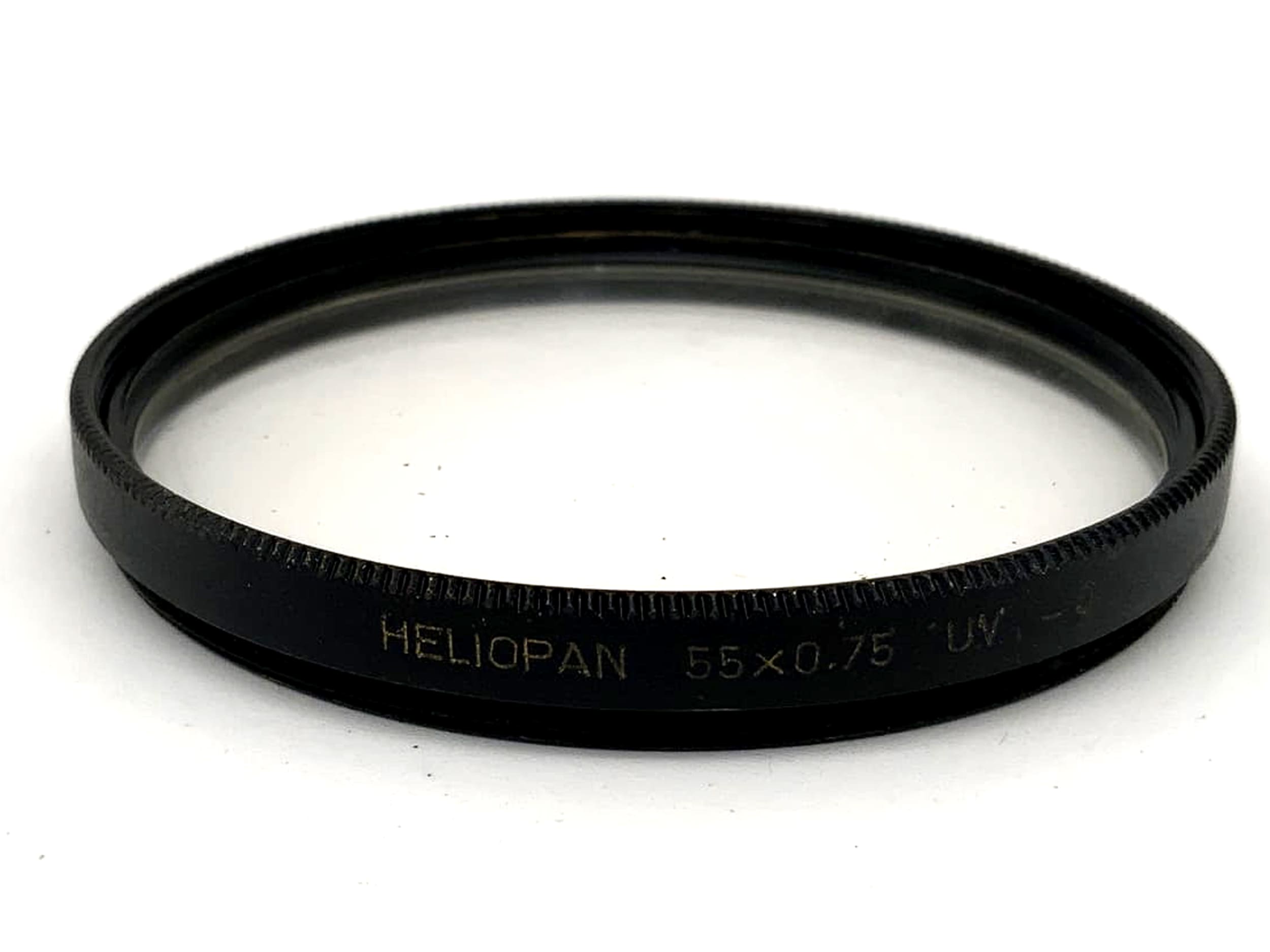 Heliopan UV filter 55x0.75 UV -0 filter 55mm circular filter thread M55