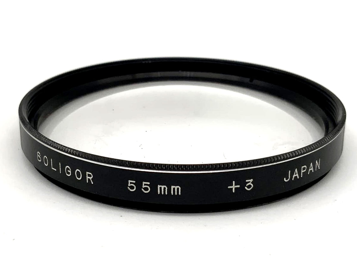 Soligor Close-Up Lens +3 Filters 55mm Circular Filter Thread M55