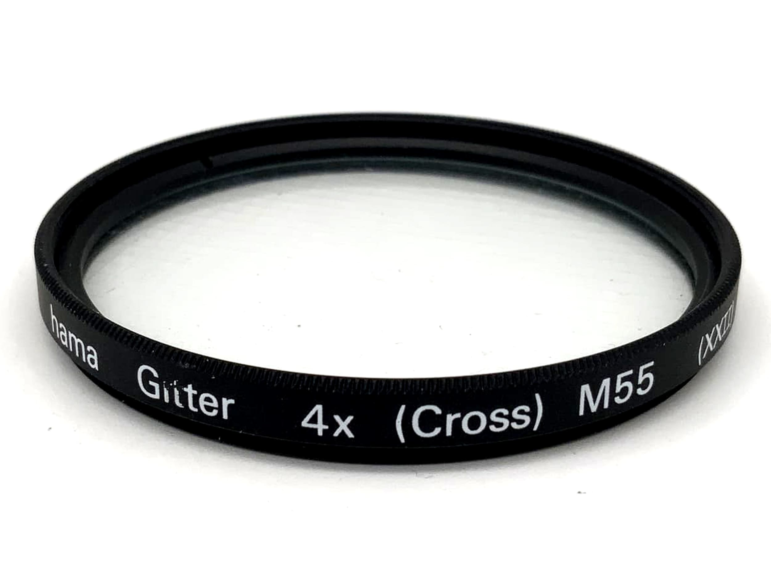 Hama Effect Filter Grid 4x (Cross) M55 (XXII) Filter 55mm Circular M55
