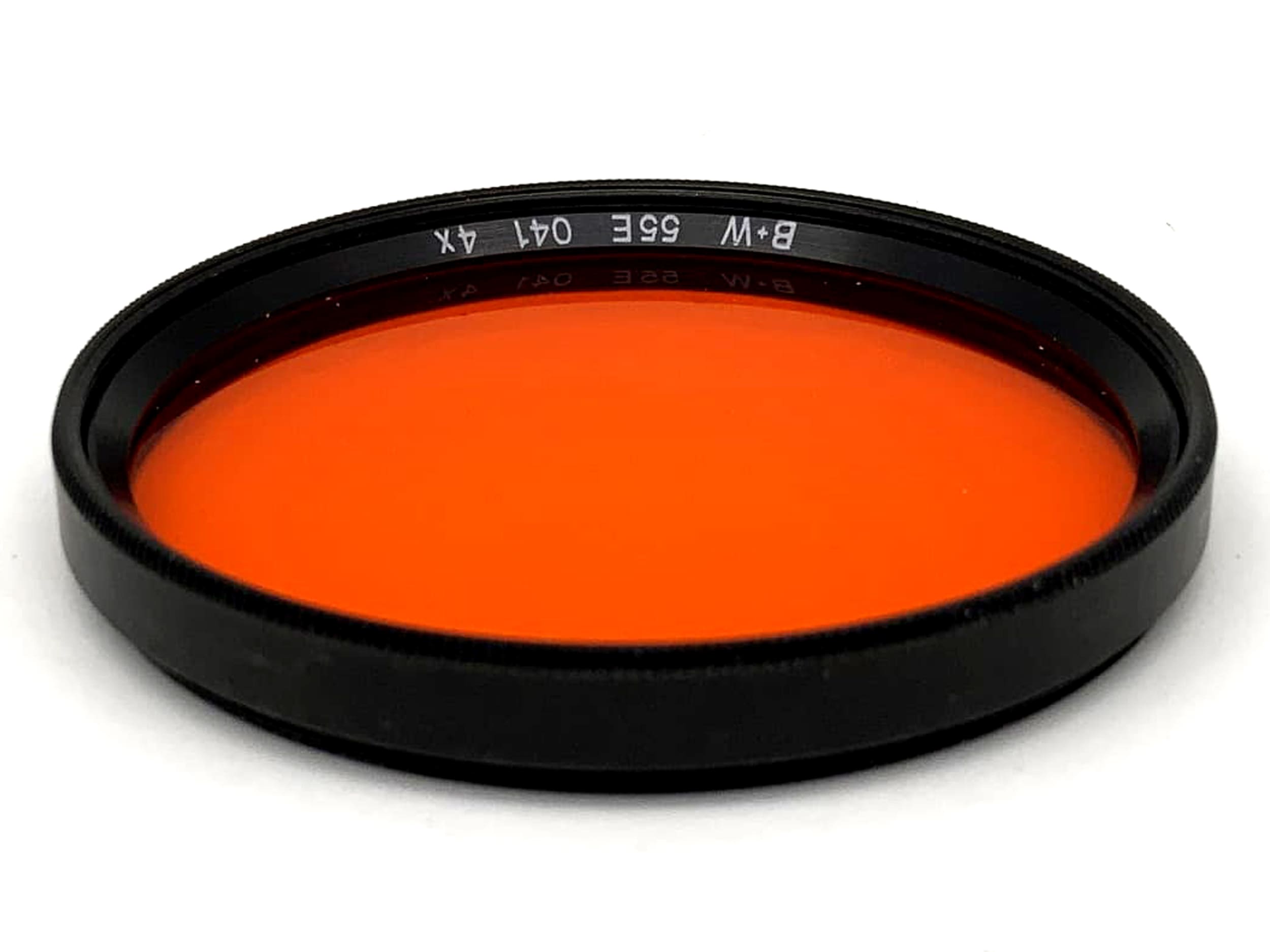 B+W Color Filter 55E 041 4x Orange Filter 55mm Circular Filter Thread M55