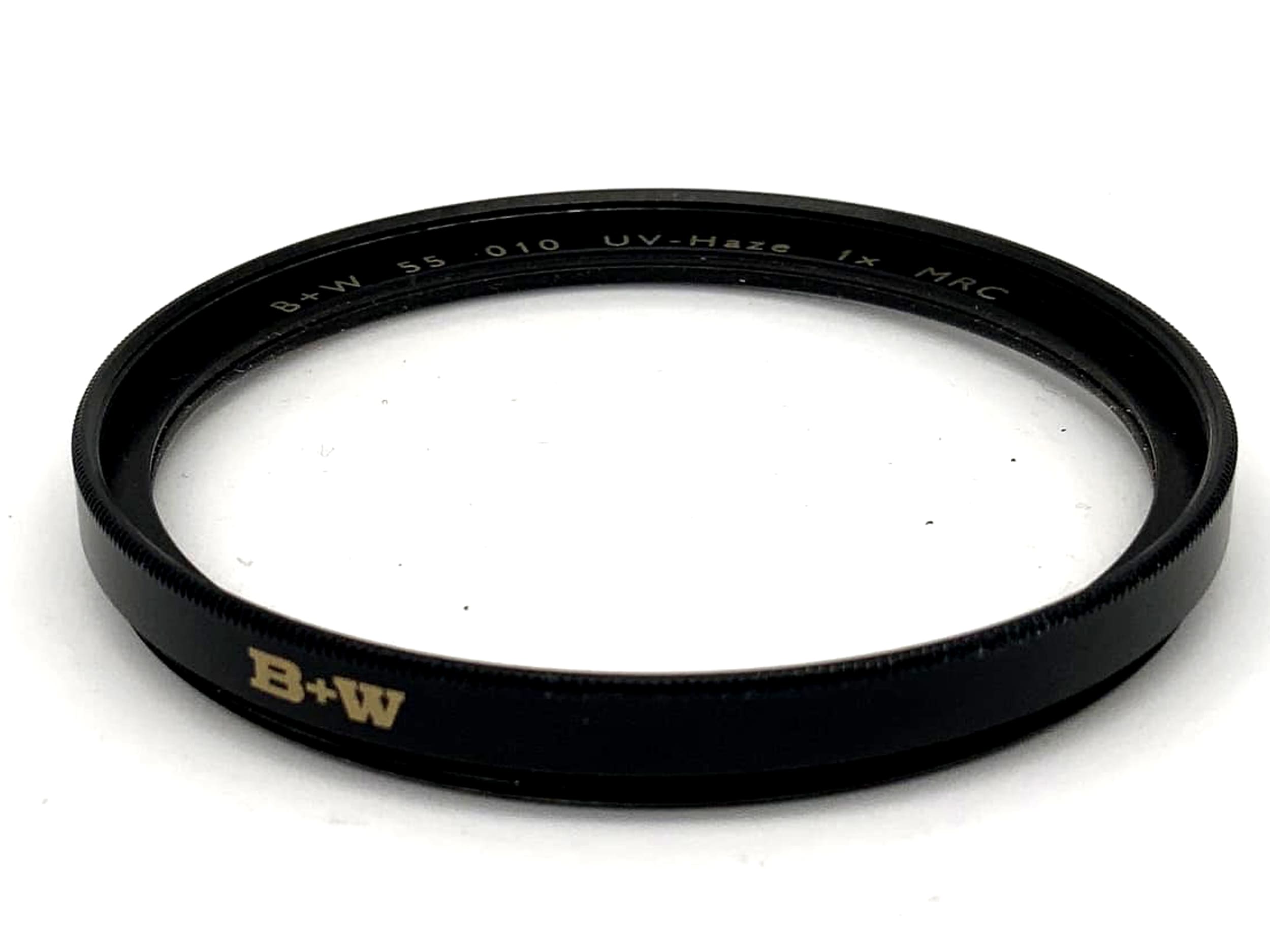 B+W UV filter 010 UV-Haze 1x MRC filter F-Pro 55mm circular filter thread M55